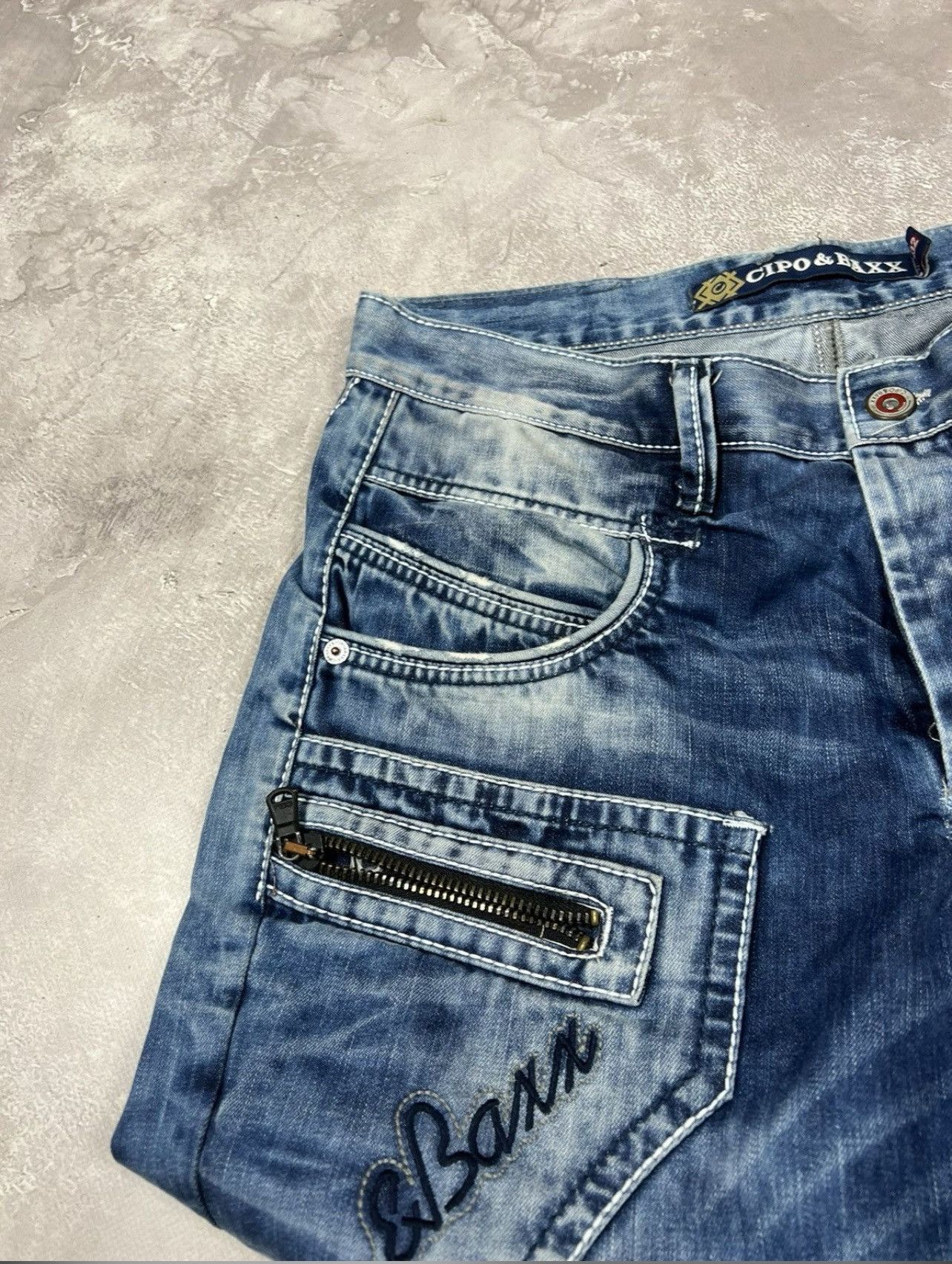 Other Vintage Cipo Bax Distressed Japanese Jenya Watanabe Style Size US 34 / EU 50 - 6 Thumbnail
