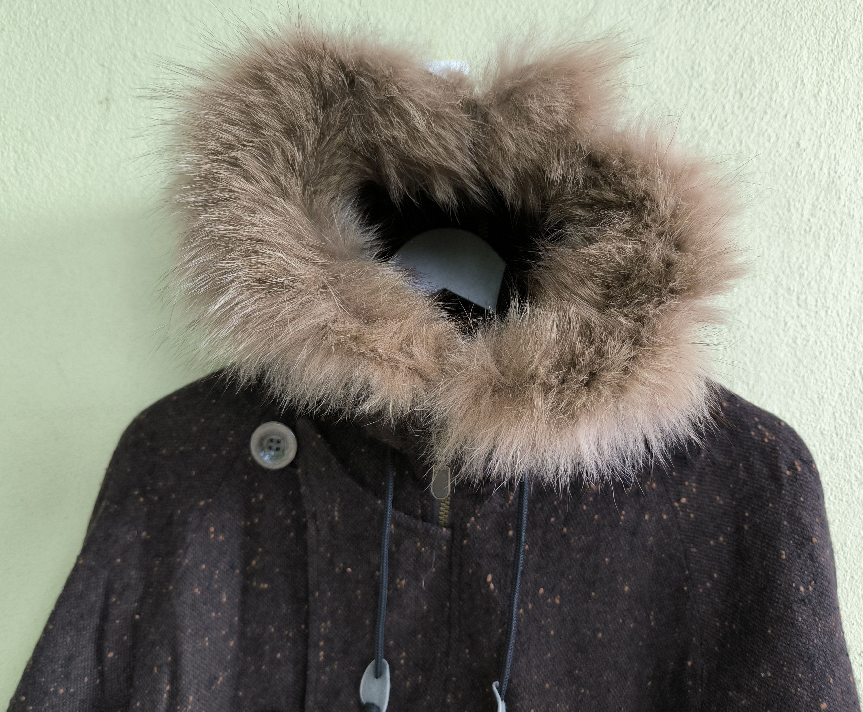 BAL BAL fur capsule zip hoodie wool jacket Size US M / EU 48-50 / 2 - 3 Thumbnail