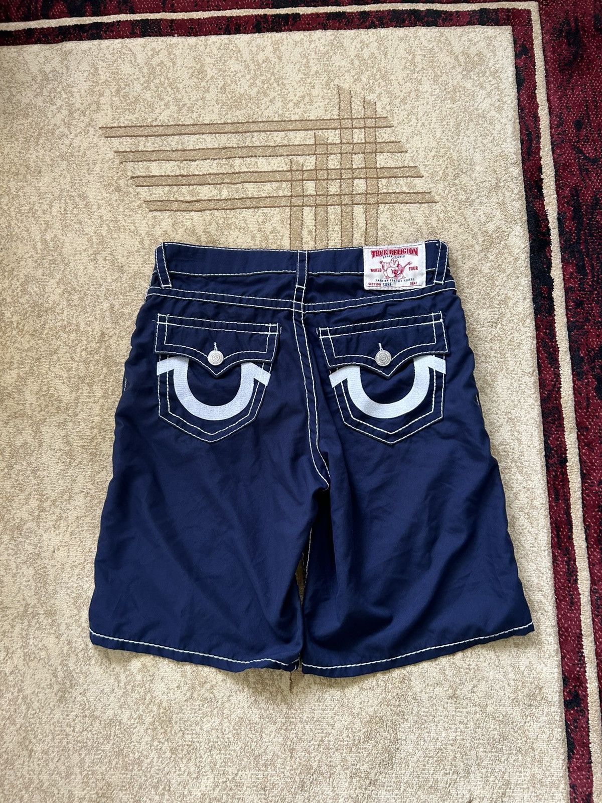 True Religion True Religion Board Shorts Surf Swim Trunks Size US 36 / EU 52 - 1 Thumbnail