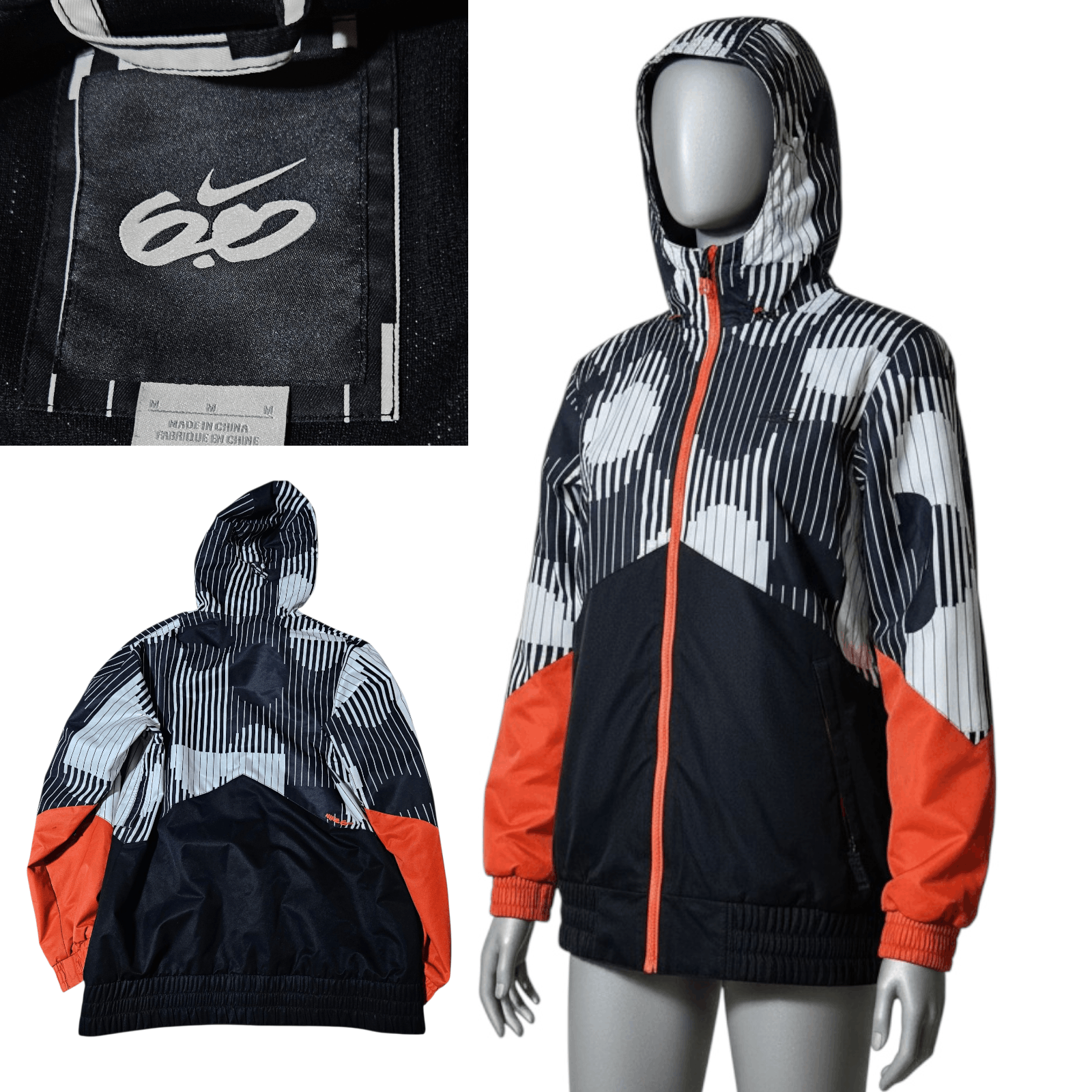 Nike Nike SB 6.0 Kampai Snowboard Jacket Mens M Ski Orange Black Size US M / EU 48-50 / 2 - 1 Thumbnail