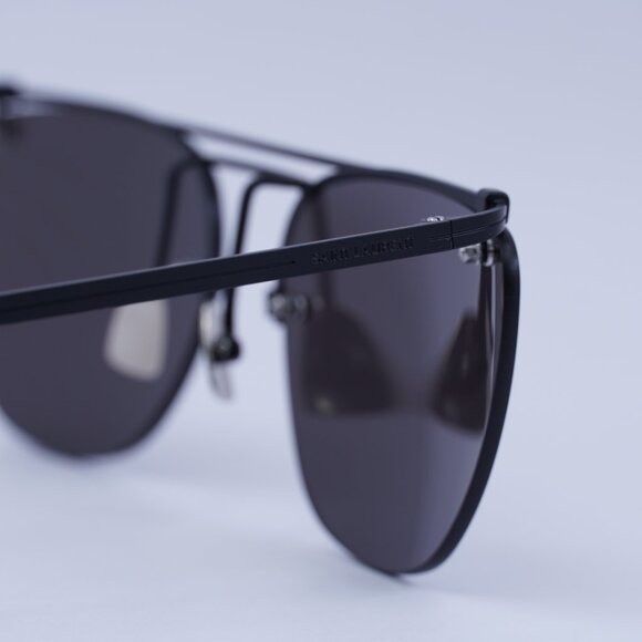 Saint Laurent Paris 🕶️ New Saint Laurent SL600 001 Black Sunglasses Size ONE SIZE - 10 Thumbnail