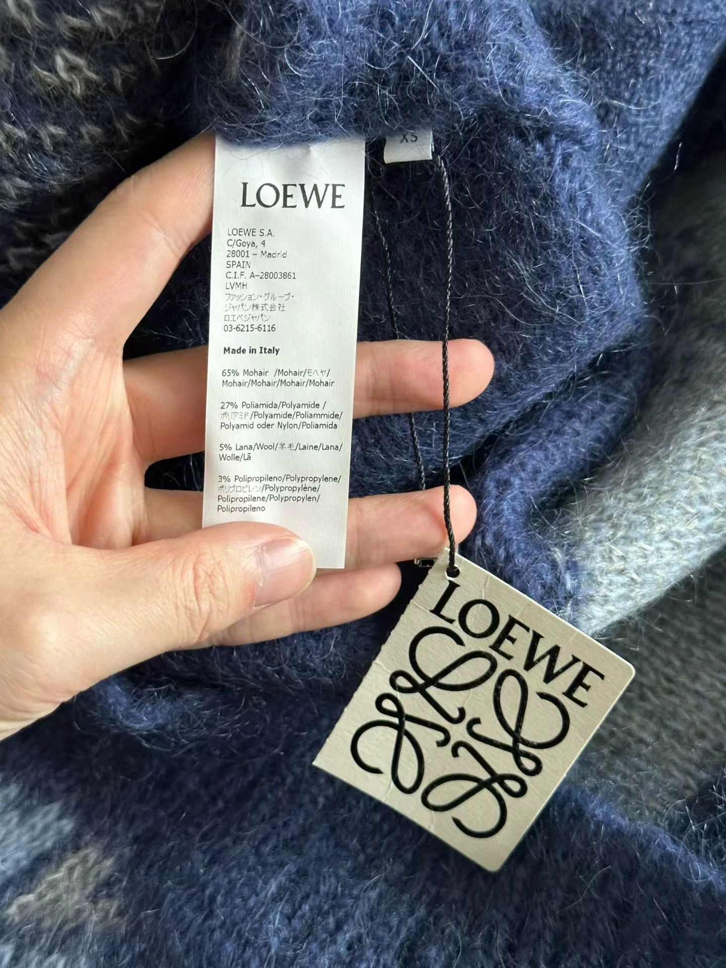 Loewe LOEWE Polar Bear Mohair Cardigan XS Size XS / US 0-2 / IT 36-38 - 4 Thumbnail