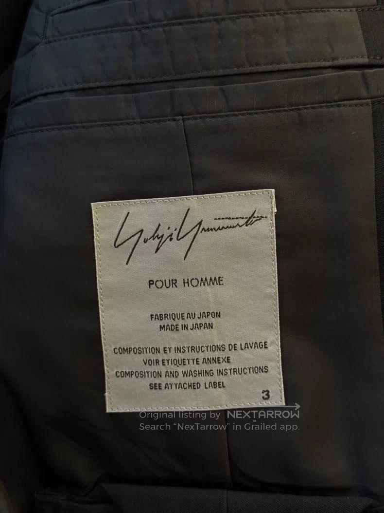 Yohji Yamamoto Yohji Yamamoto size 3 09ss Dr.YY blazer Size 48R - 4 Thumbnail
