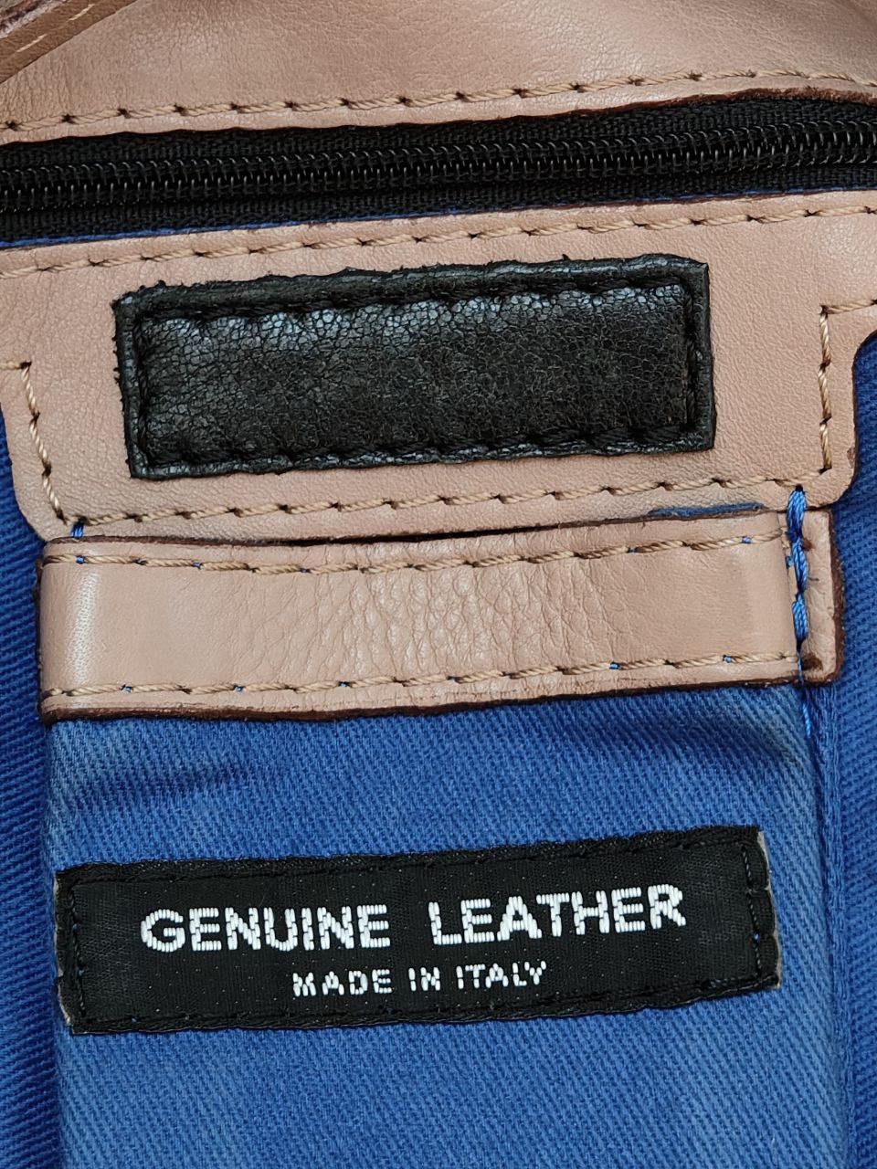 Comme des Garcons ❎ Italian Leather Handbag, Raccagni Zipper Size ONE SIZE - 4 Thumbnail