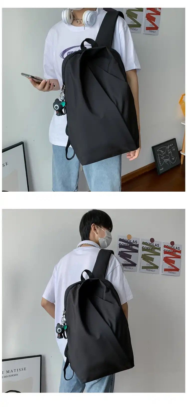 Japanese Brand × Vintage Utility grunge fashion backpack Size ONE SIZE - 5 Thumbnail