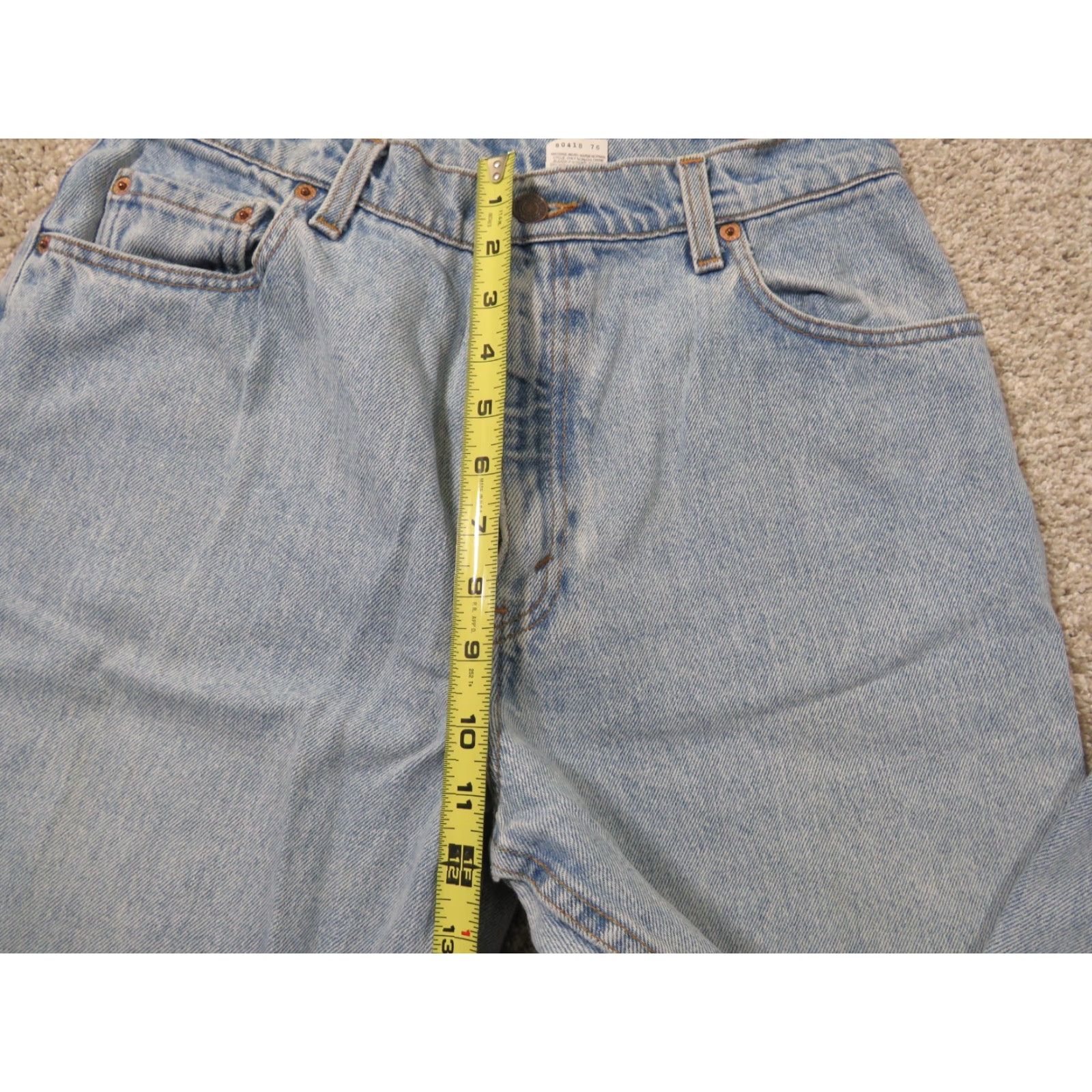 Levi's VINTAGE Levi's 550 Jeans Denim Straight Regular 12 Women 30x32 Blue 1998 USA Overall Size 34" / US 12 / IT 48 - 5 Thumbnail