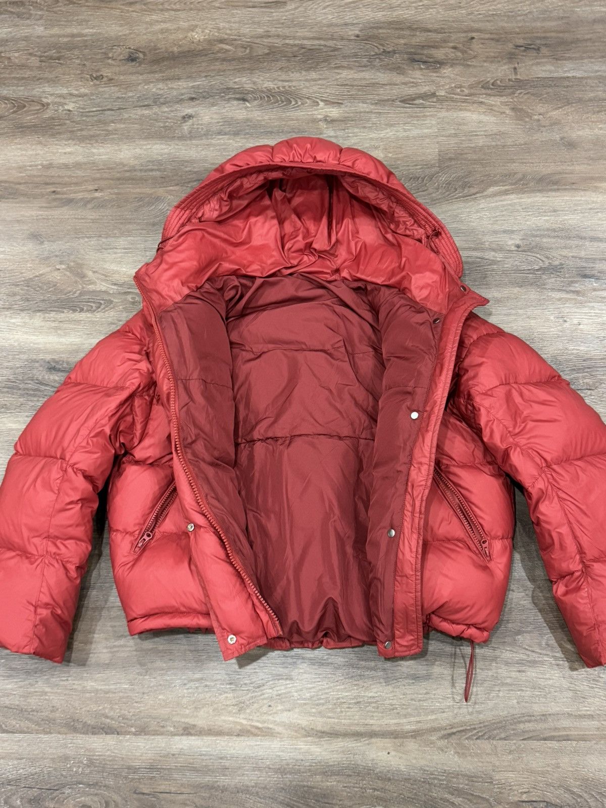 Japanese Brand JINTING Cropped Hooded Puffer Jacket Size US S / EU 44-46 / 1 - 5 Thumbnail