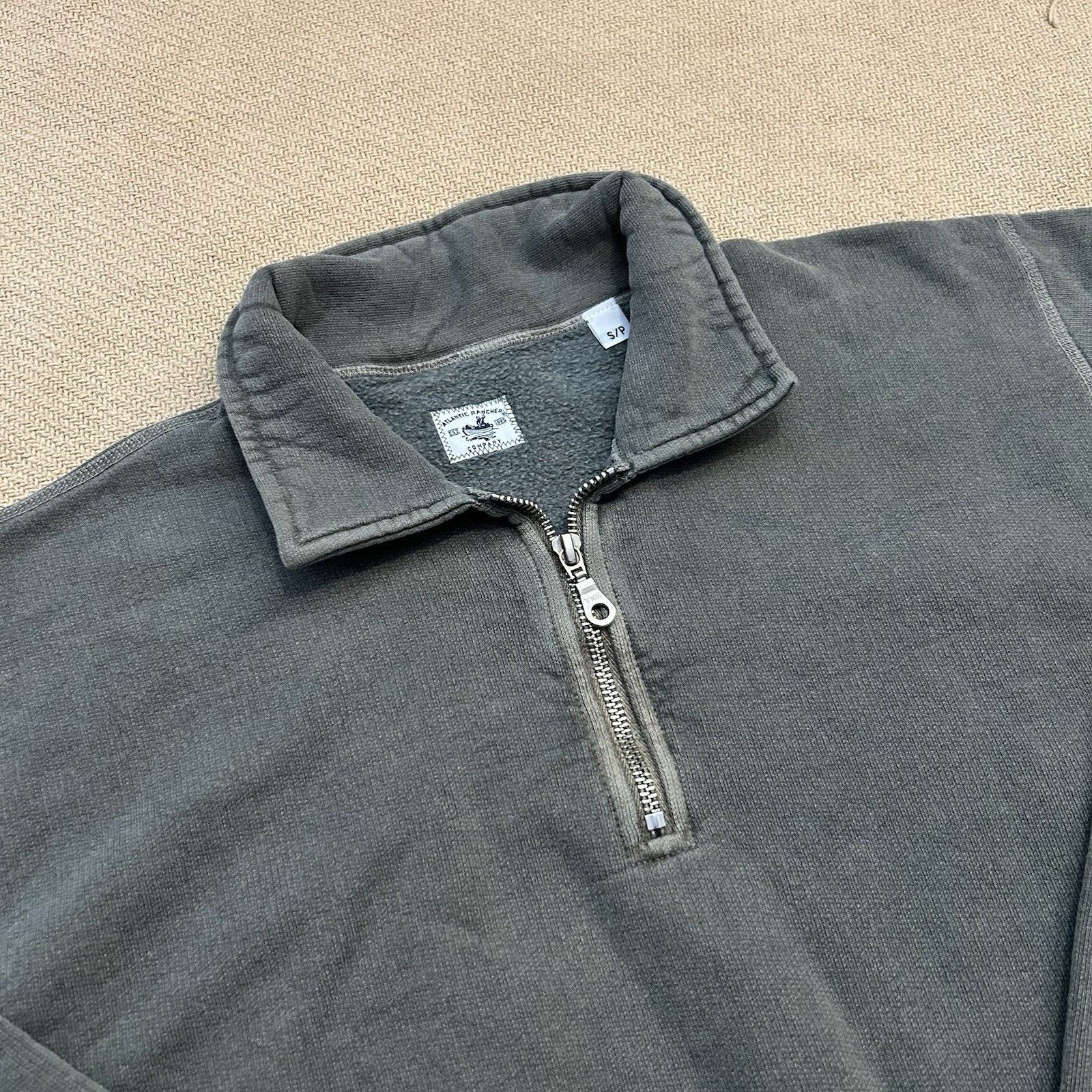 Other NEW Atlantic Rancher Hudson Canyon 1/4 Zip Fleece Sweatshirt Size US S / EU 44-46 / 1 - 2 Thumbnail