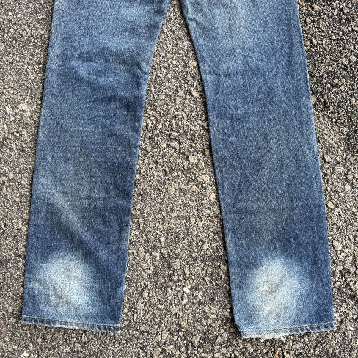 Edwin VINTAGE EDWIN FADED MUD WASH JEAN DENIM PANTS Size US 32 / EU 48 - 11 Thumbnail