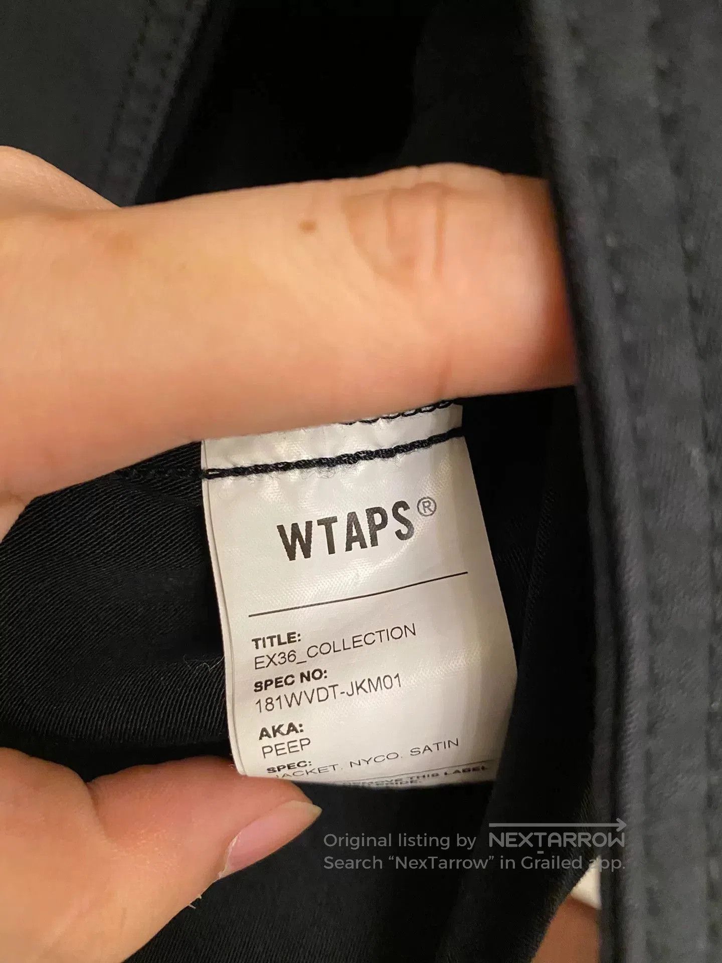 Wtaps Wtaps Peep Long Collarless Navy Coat. Size US L / EU 52-54 / 3 - 3 Thumbnail