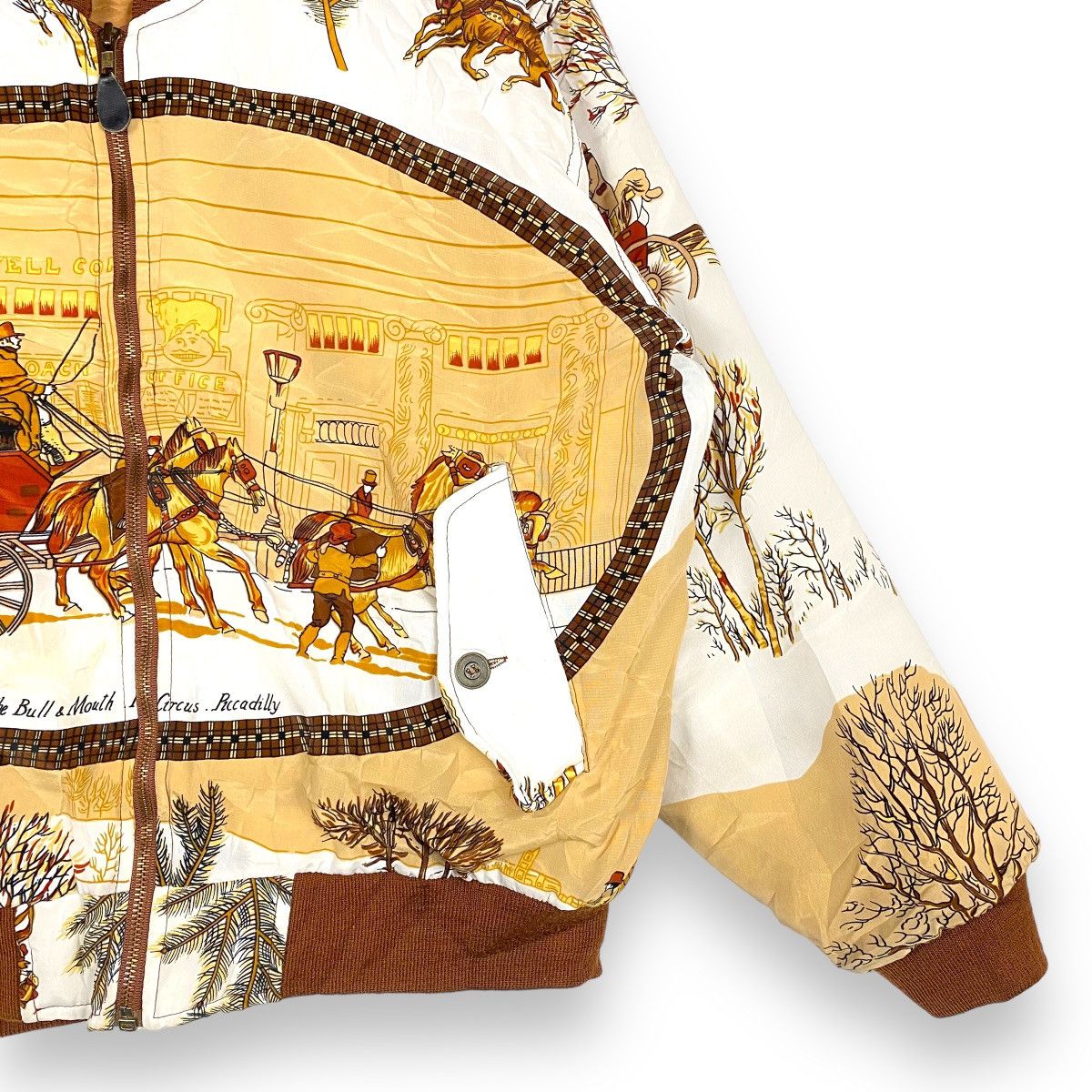 Vintage Vintage 80's HARLEM Original Styles Full Print Bomber Jacket Size US M / EU 48-50 / 2 - 4 Thumbnail