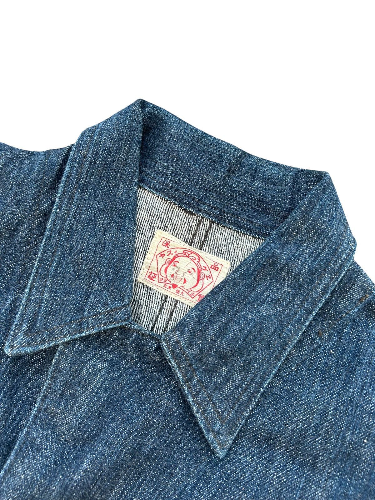 Evisu × Japanese Brand RARE!!! Vintage Evisu Japan Seagull Blue Denim Coverall Size US 38 / EU 54 - 11 Thumbnail