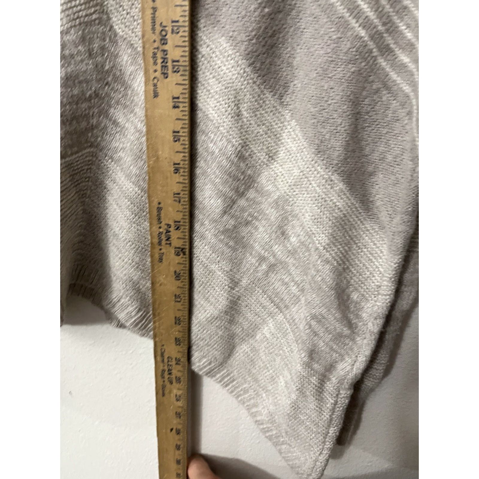 Express Express Sweater M/L Knit Beige Relaxed Crew Neck Acrylic Wool Blend Pullover Women Raglan Long Sleeve Mock Neck Size M / US 6-8 / IT 42-44 - 4 Thumbnail