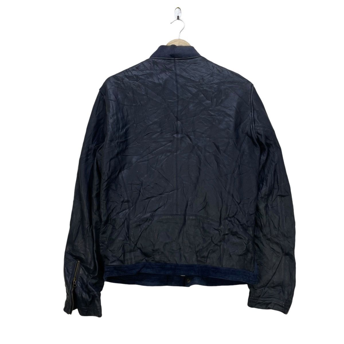 Genuine Leather 💥Vintage Japanese Brand Cotelac Bomber Leather Jacket Size US M / EU 48-50 / 2 - 2 Thumbnail
