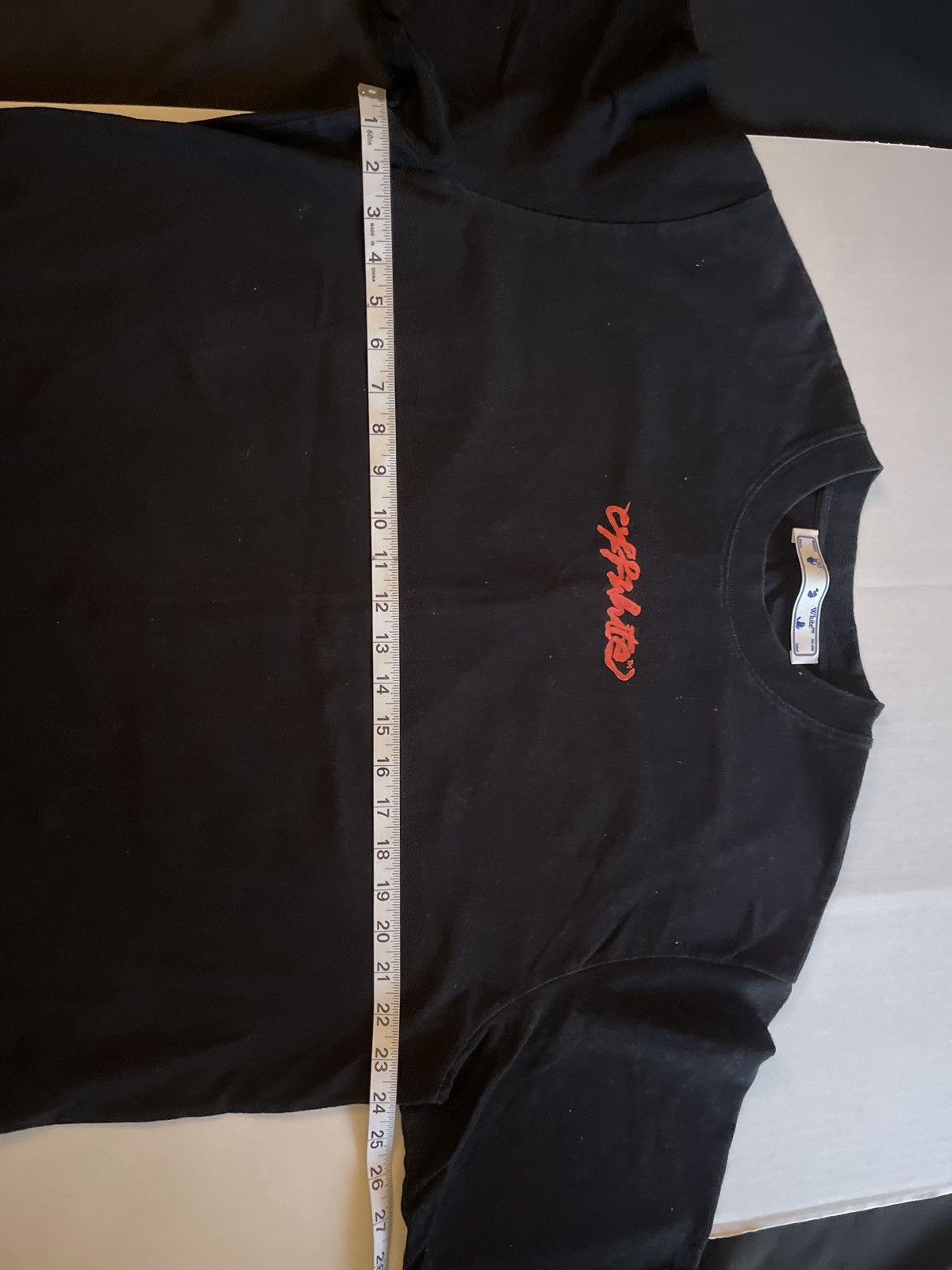 Off-White OFF-WHITE Arrow On Canvas Print Tee Size US XL / EU 56 / 4 - 8 Thumbnail