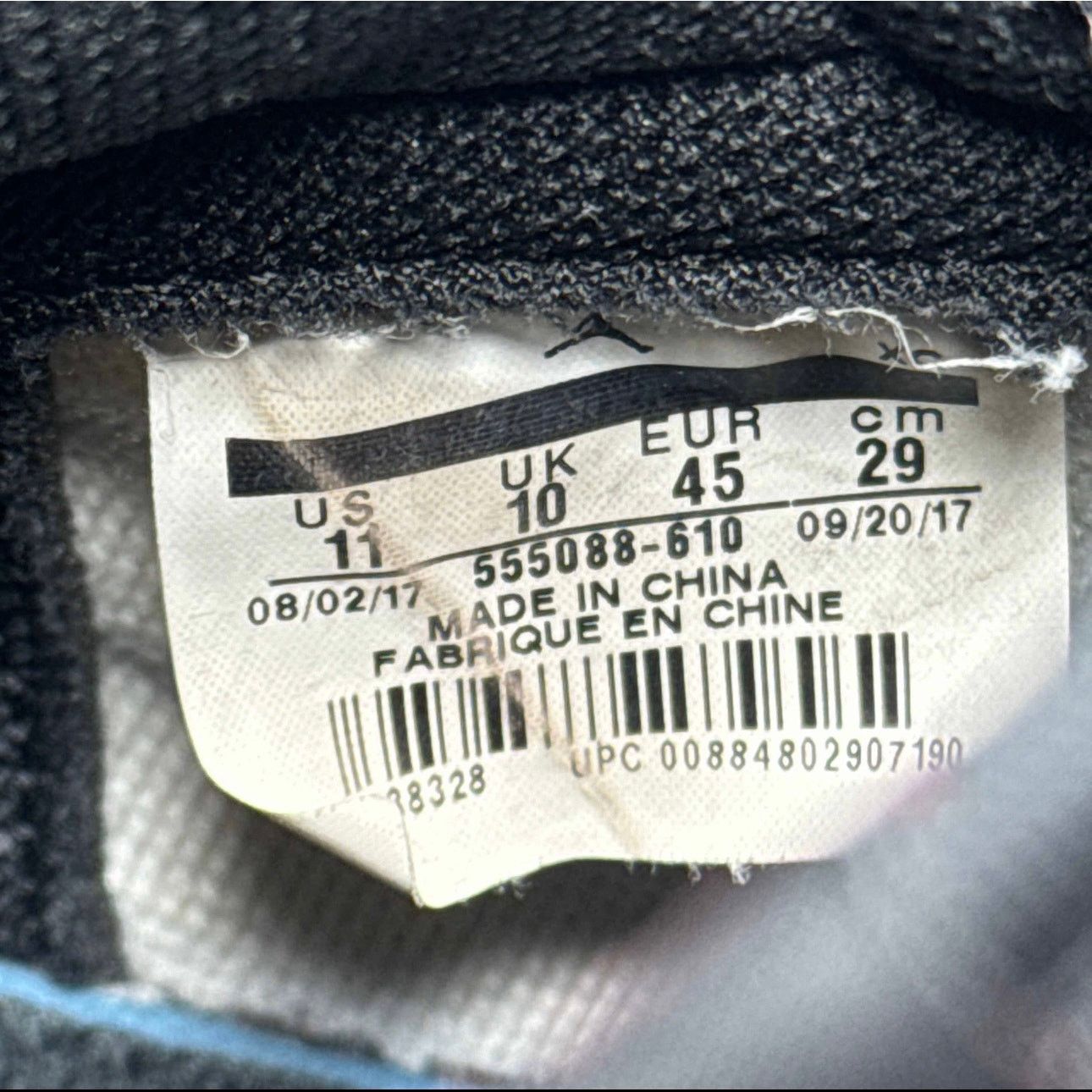 Jordan Brand × Nike Size 11 Nike Air Jordan 1 Retro High OG Bred Toe Men's Shoes Size US 11 / EU 44 - 7 Thumbnail