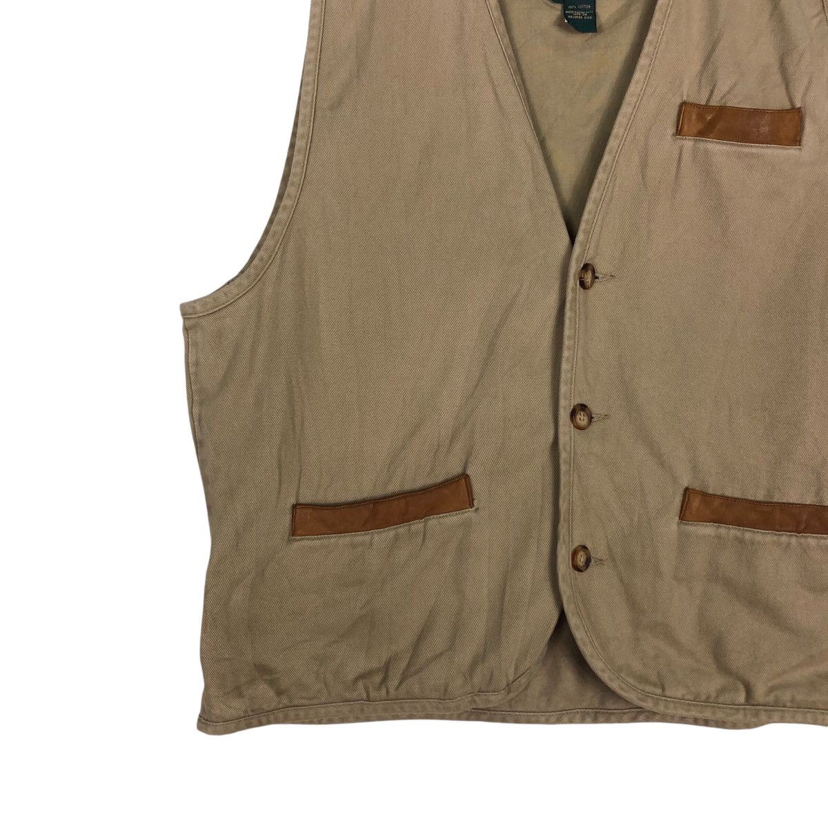 Japanese Brand 📌Vintage Utility Vest Orvis Multi Pocket Biker Wear Size US M / EU 48-50 / 2 - 5 Thumbnail
