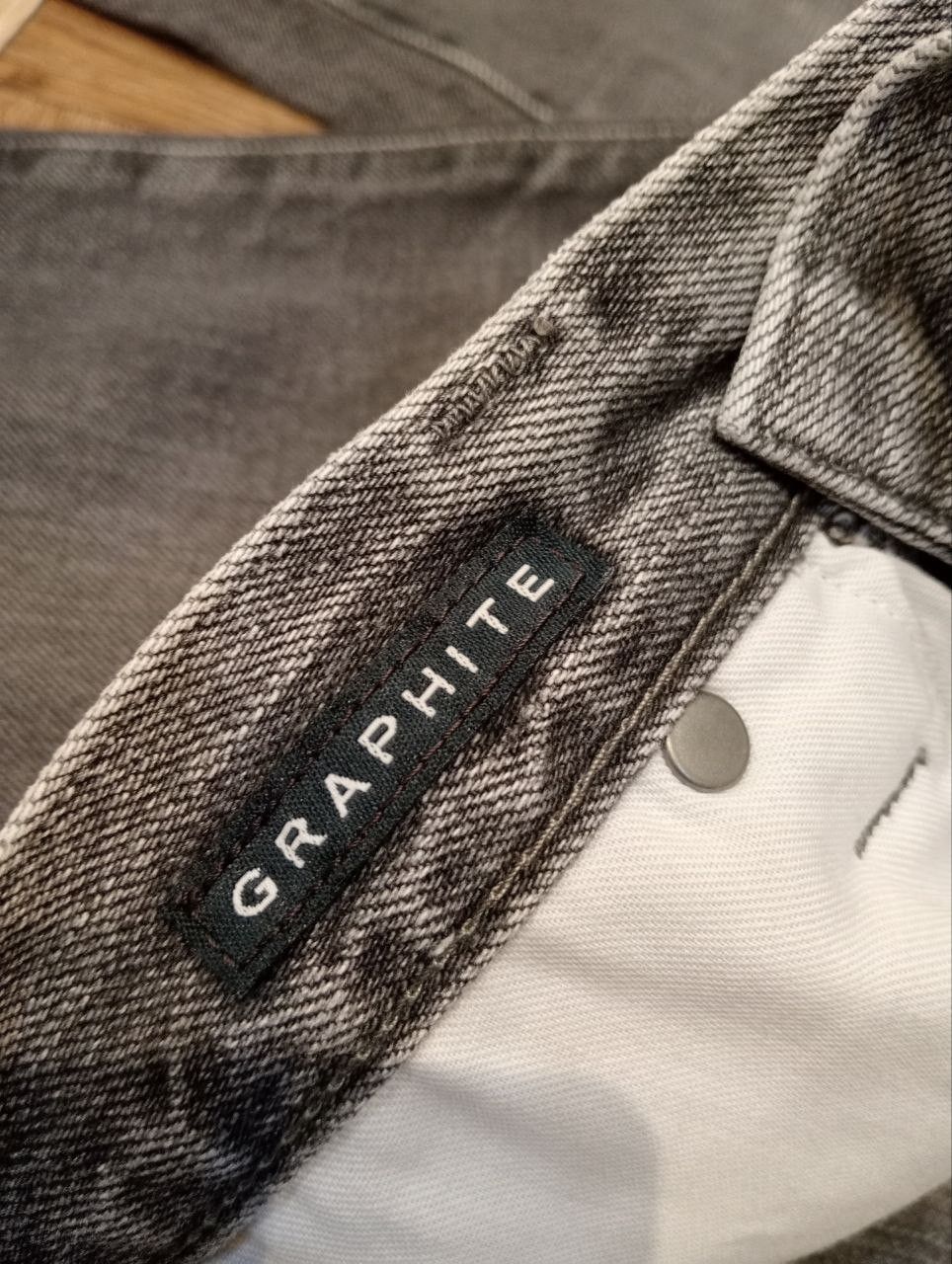 KURO KURO JAPAN GRAPHITE GREY SELVEDGE DENIM PANTS Size US 31 - 8 Thumbnail