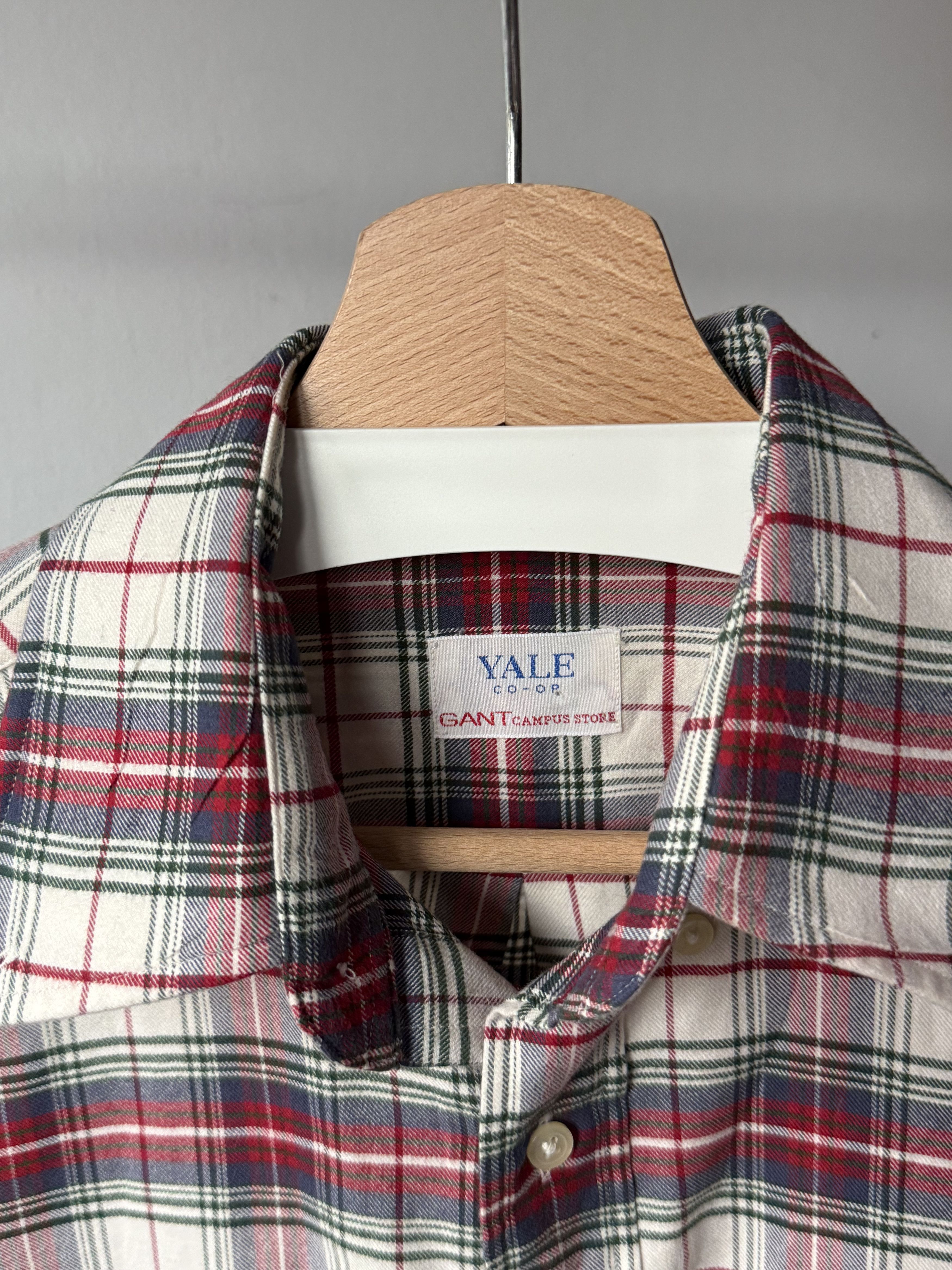 Gant × Gant Rugger Gant YALE CO-OP Archive Twill Campus Plaid L/S Oxford Shirt Size US S / EU 44-46 / 1 - 10 Thumbnail