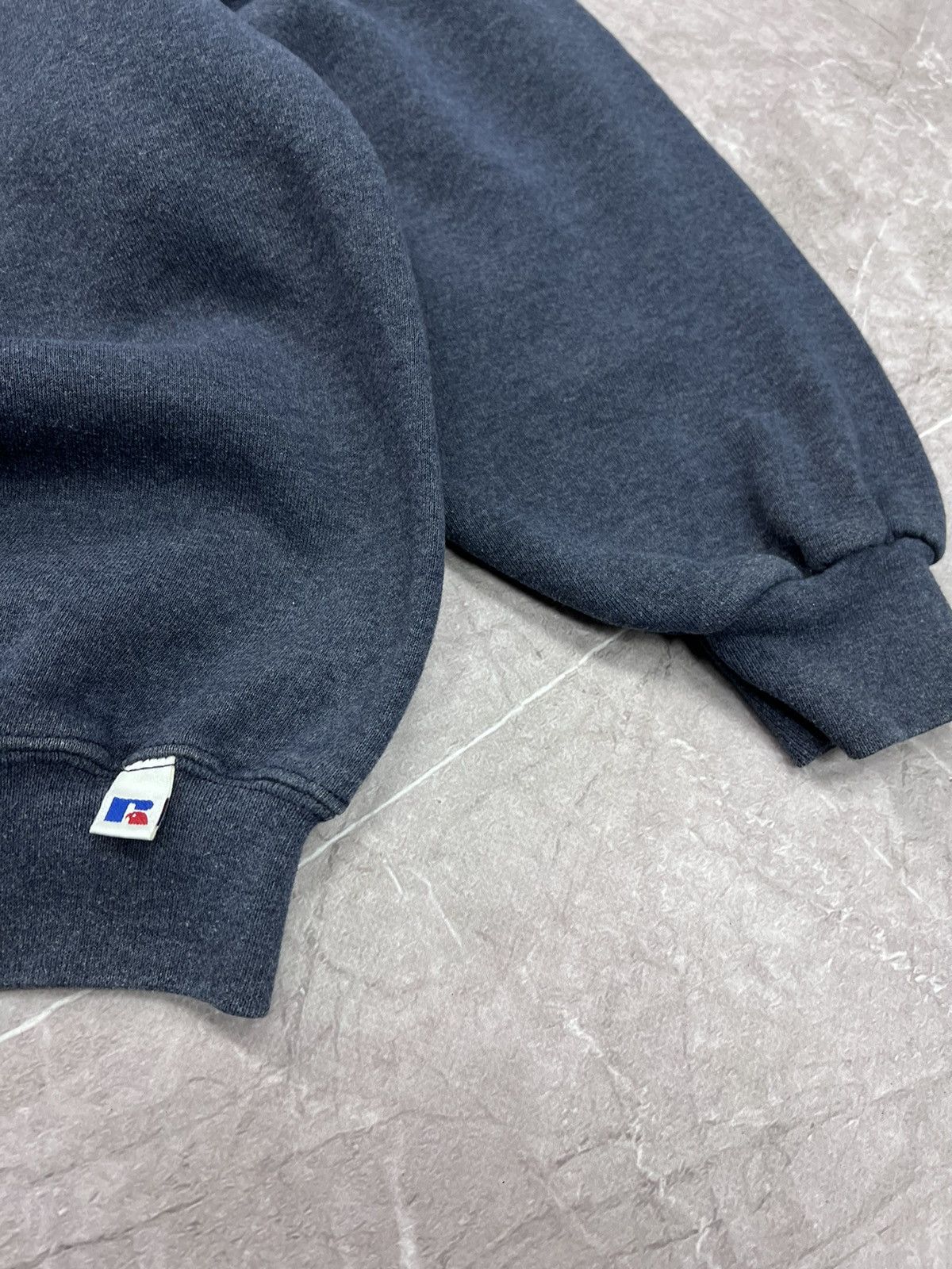 Russell Athletic × Vintage RUSSEL ATHLETIC Y2K BIG LOGO BOXY HOODIE Size US XL / EU 56 / 4 - 6 Thumbnail