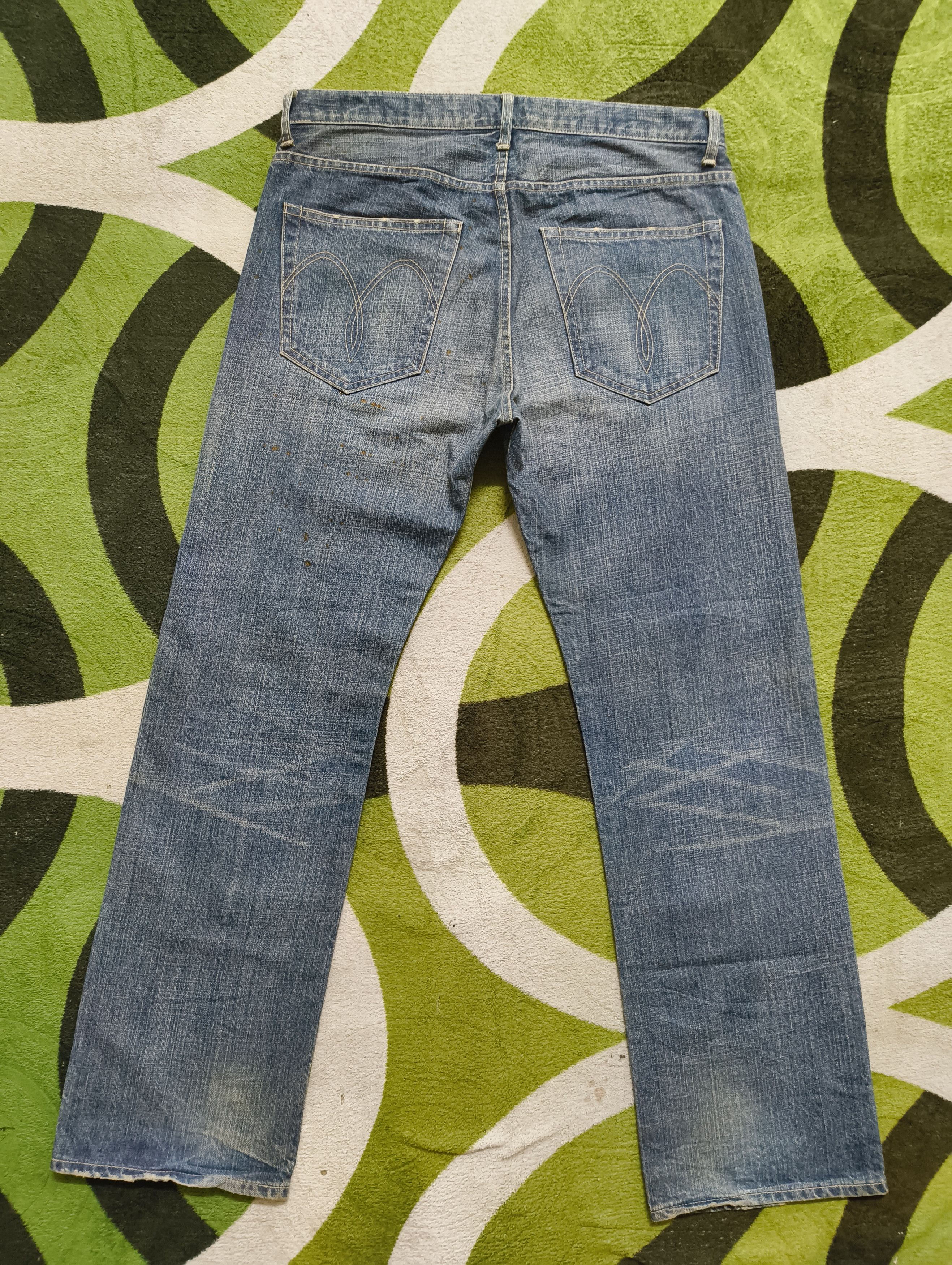 Japanese Brand VINTAGE GLAMB JAPAN DENIM DISTRESSED JEANS Size US 34 / EU 50 - 16 Thumbnail