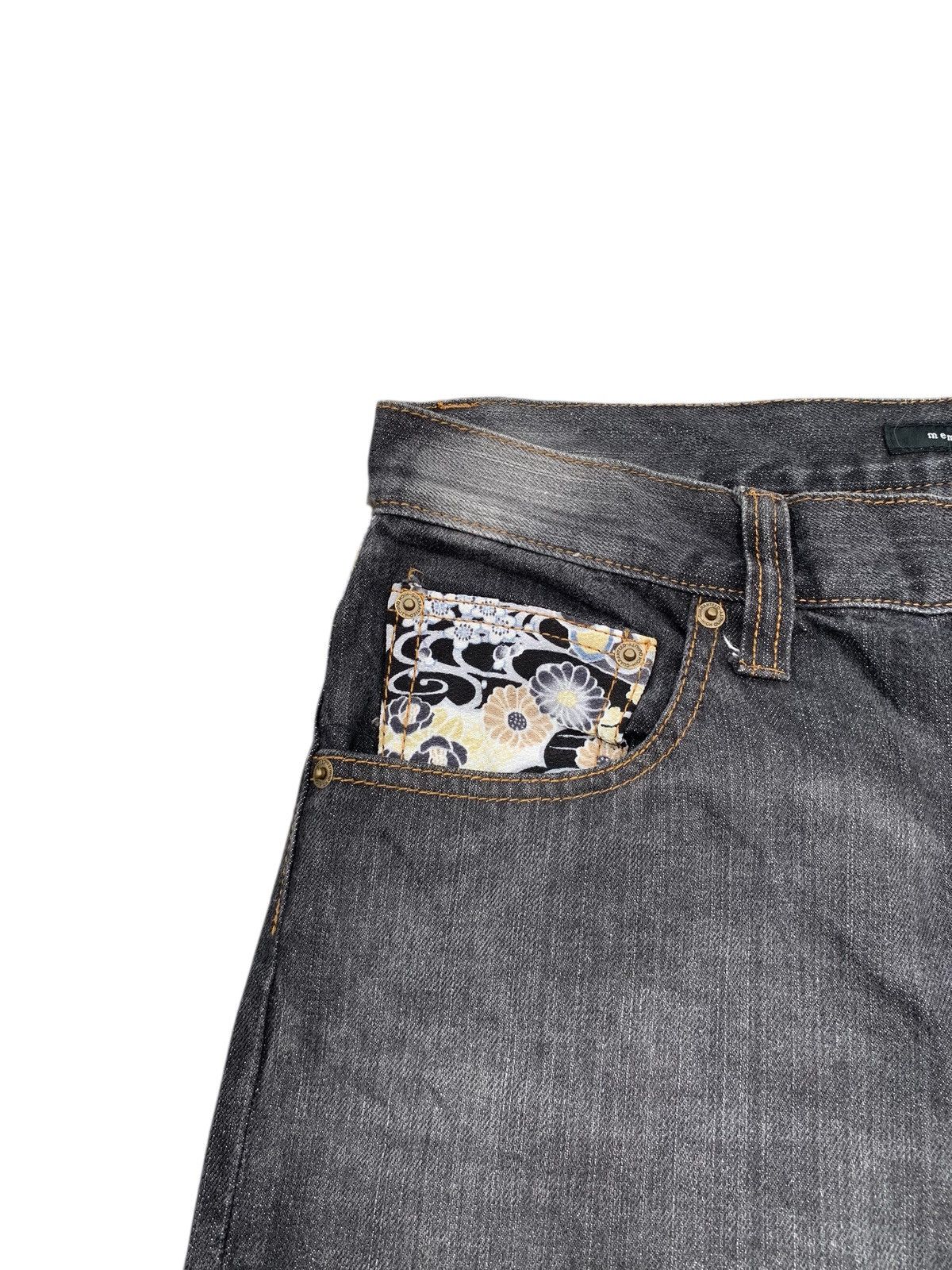 Karakuri Tamashii JAPANESE DOMINATE FISH KOI EMBROIDERED LIKE KARAKURI DENIM Size US 33 - 20 Thumbnail