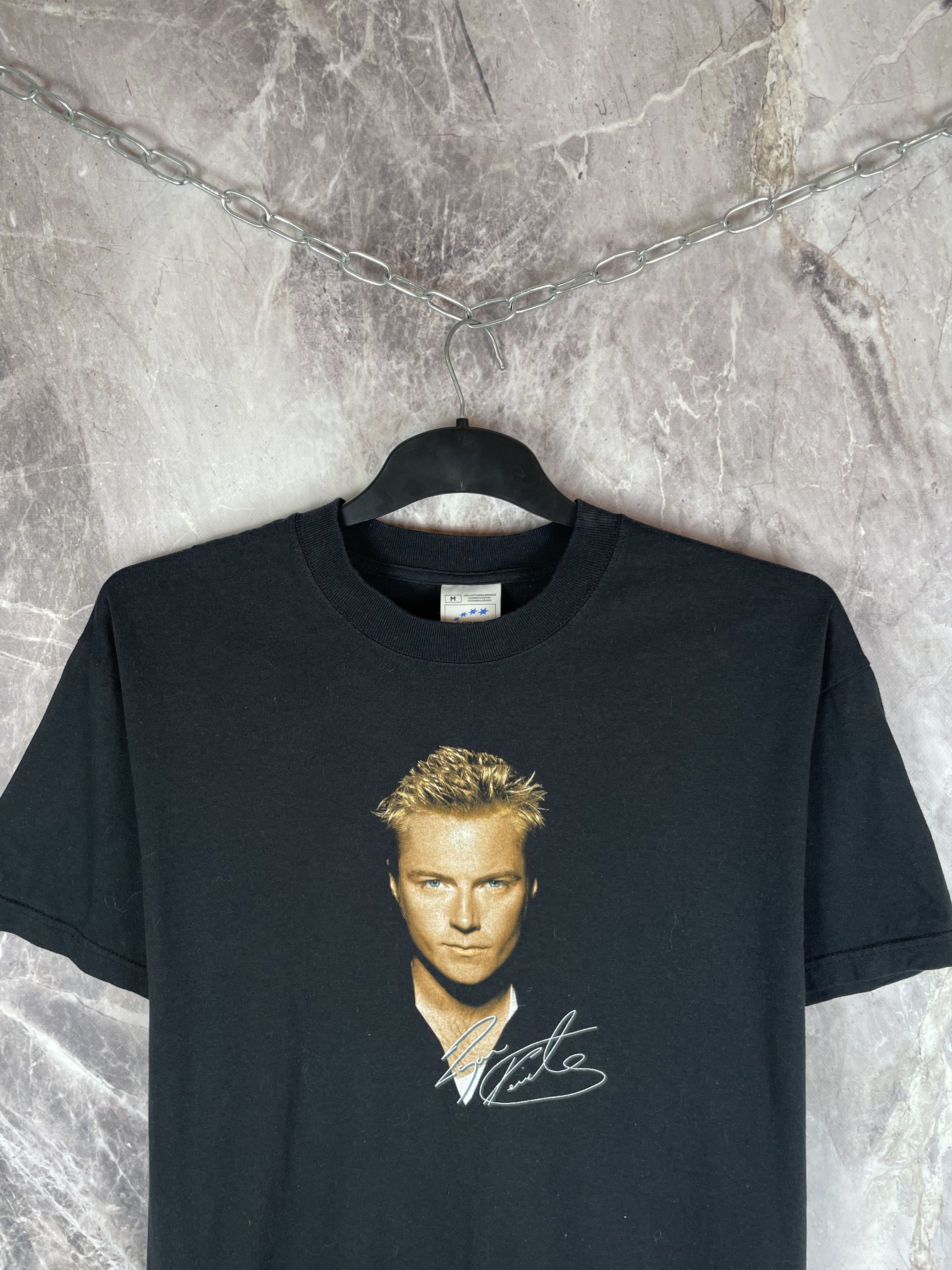 Band Tees Vintage Ronan Keating T-shirt, Boyzone t-shirt, Size US M / EU 48-50 / 2 - 3 Thumbnail