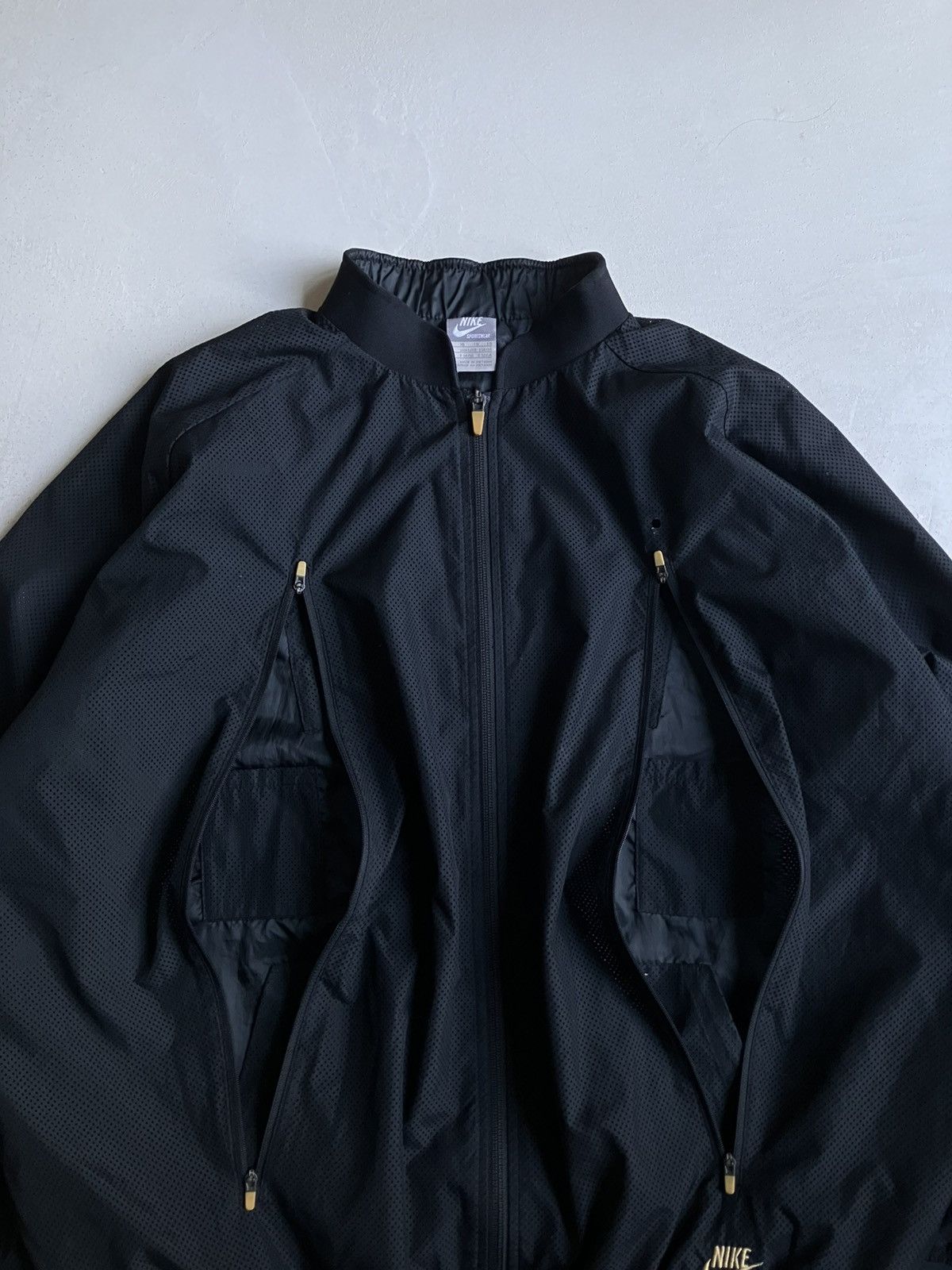 Nike 2009 Nike TN XRay Track Utility Mesh Technical Bomber Jacket Size US XL / EU 56 / 4 - 3 Thumbnail
