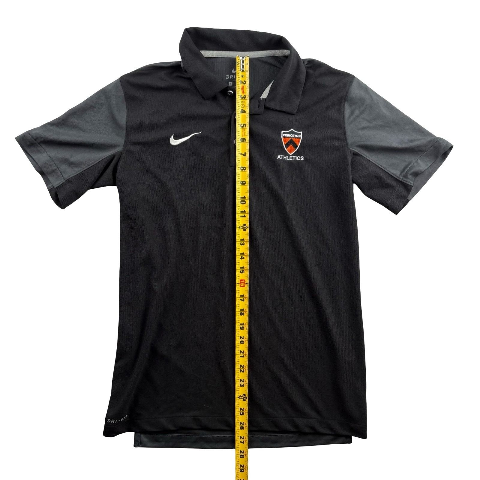 Nike Princeton Tigers x Nike Men’s Dri-Fit Polo Shirt Black • Sma Size US S / EU 44-46 / 1 - 4 Thumbnail