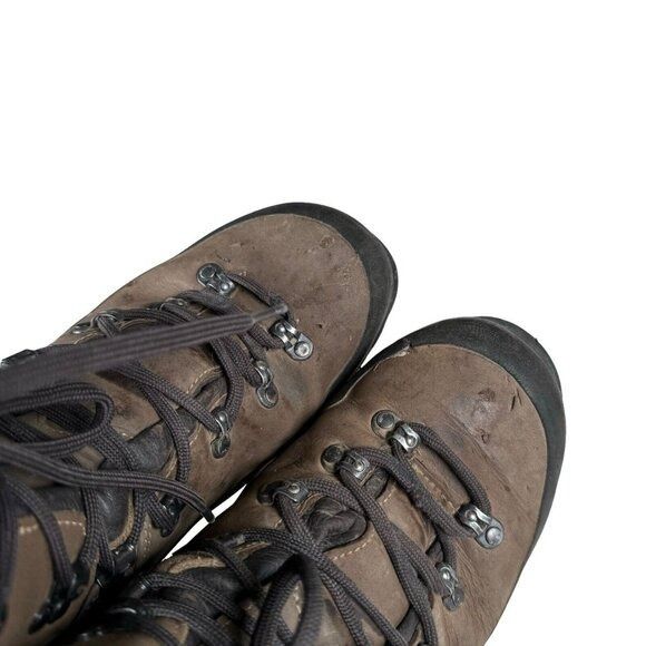 Vintage 7″ Meindl Steel Toe GTX San Ramon Ground Boots Men's Sz US 1 Size US 10.5 / EU 43-44 - 4 Thumbnail