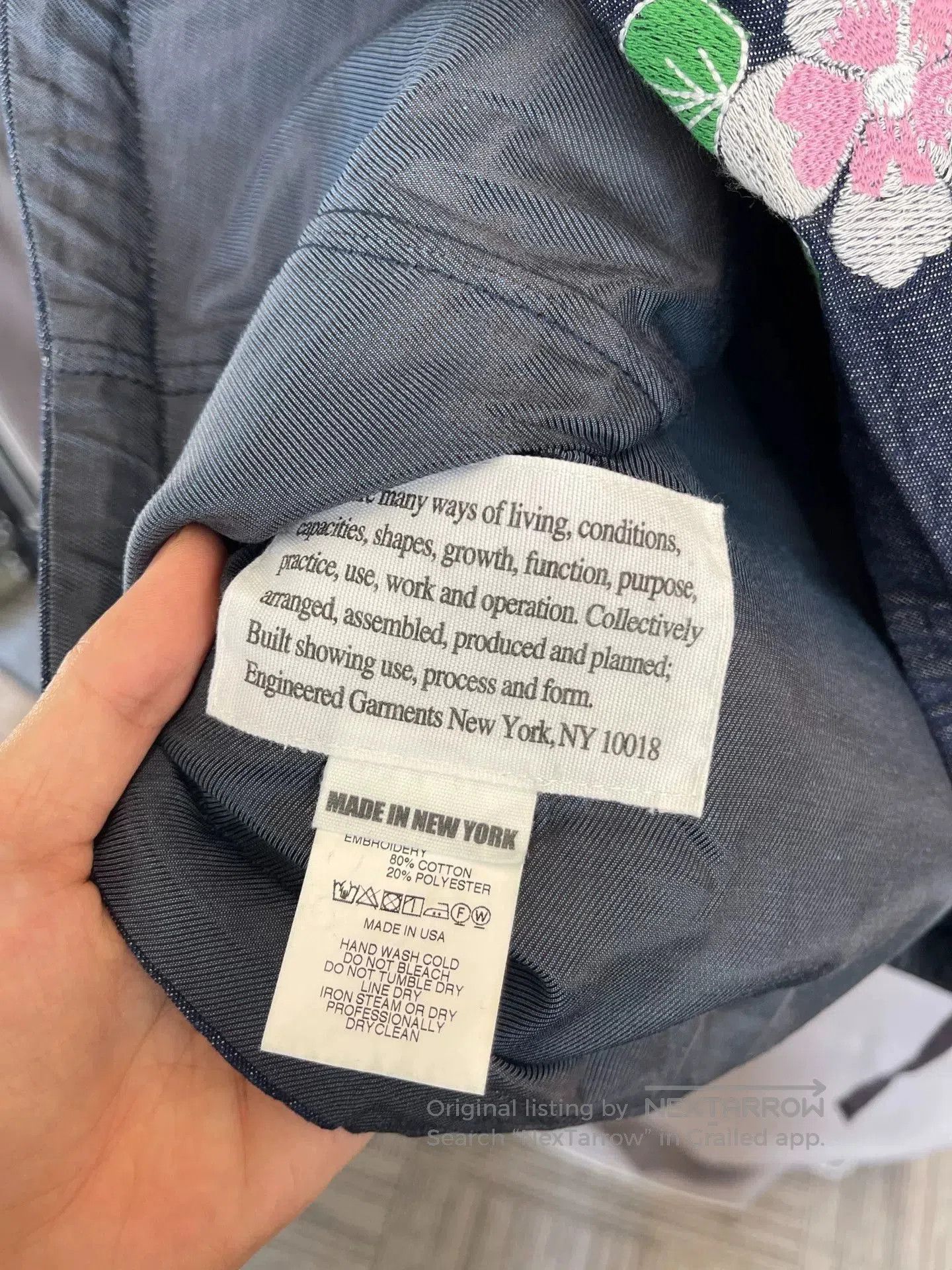 Engineered Garments Engineered Garments Cotton Embroidered Vest. Size M / US 6-8 / IT 42-44 - 5 Thumbnail