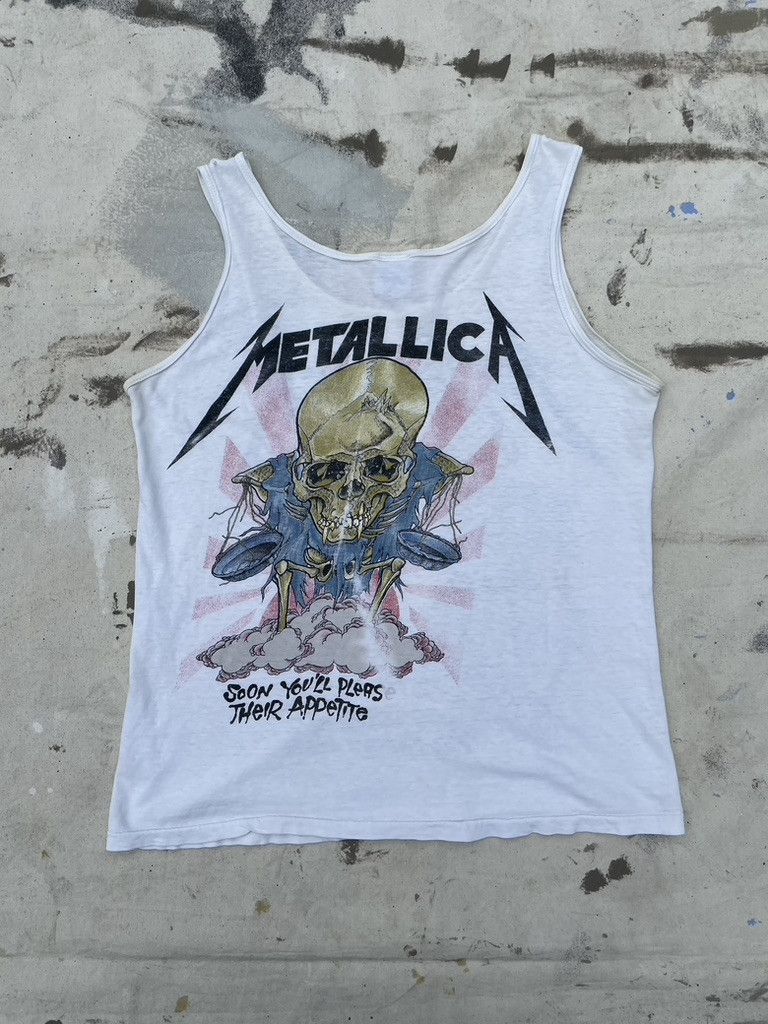 Vintage Vintage Metallica 'Doris' Tank Top- 1980s Size US M / EU 48-50 / 2 - 2 Thumbnail