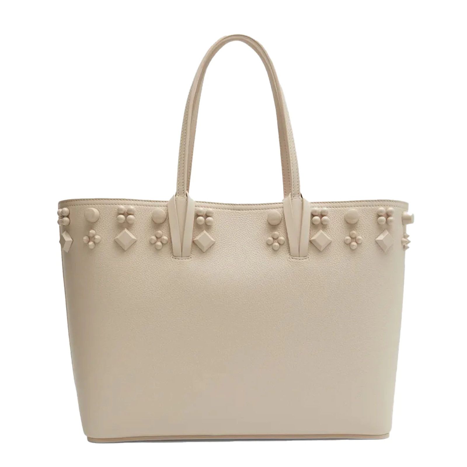 Christian Louboutin Christian Louboutin Leather Spike Tote Shoulder Bag Size ONE SIZE - 1 Thumbnail