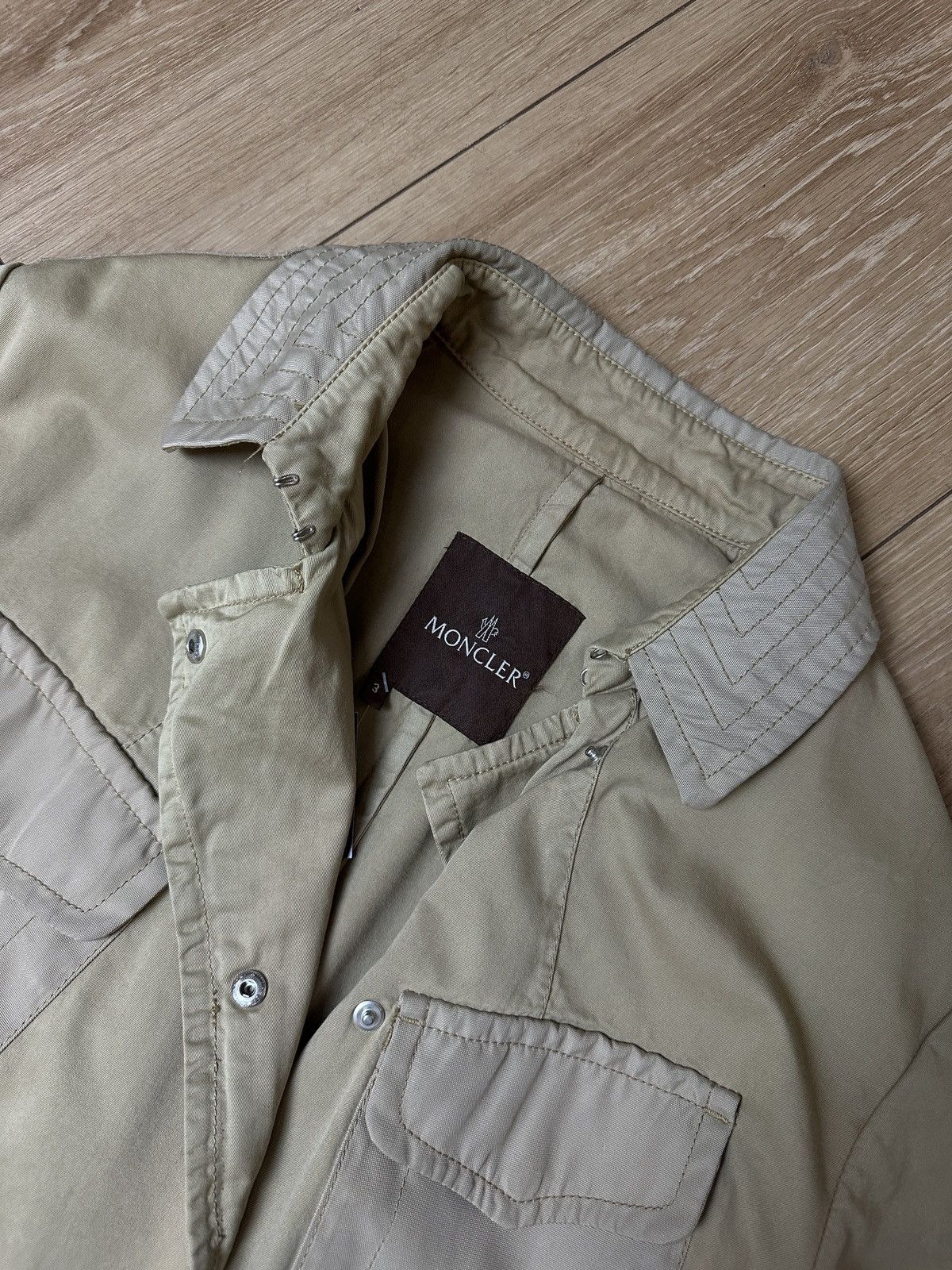 Moncler Beige Moncler Coat Size S / US 4 / IT 40 - 5 Thumbnail
