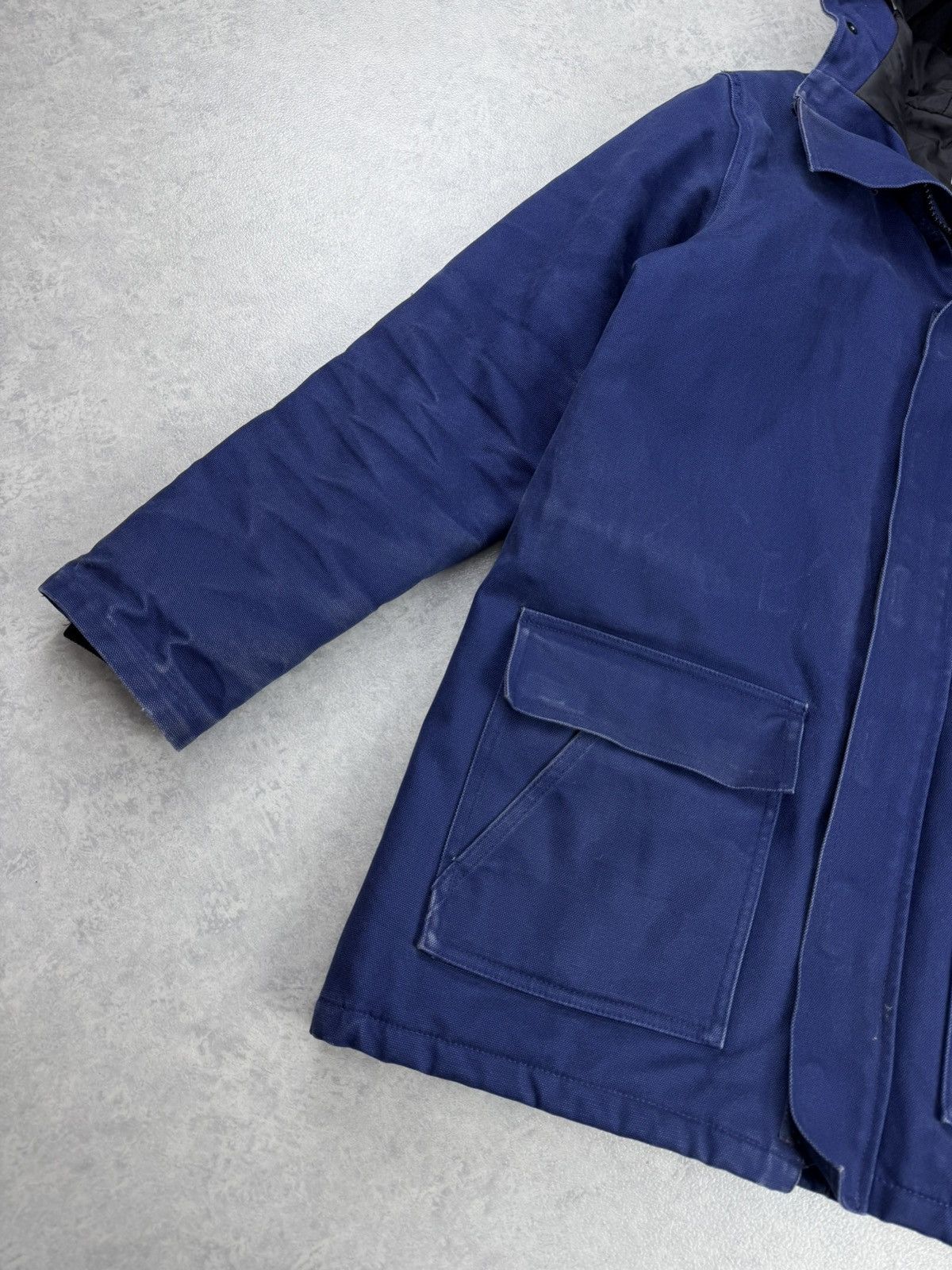 Carhartt Carhartt Siberian Parka Jacket M Navy Thinsulate Hooded Size US M / EU 48-50 / 2 - 5 Thumbnail