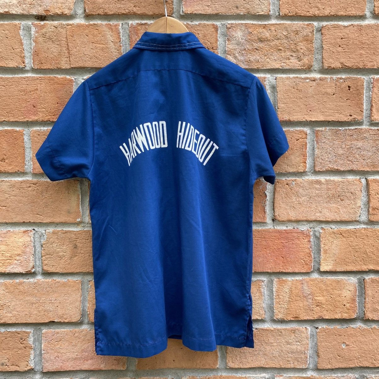 Vintage Hilton Blue Western Bowling Shirt Size S / US 4 / IT 40 - 17 Thumbnail