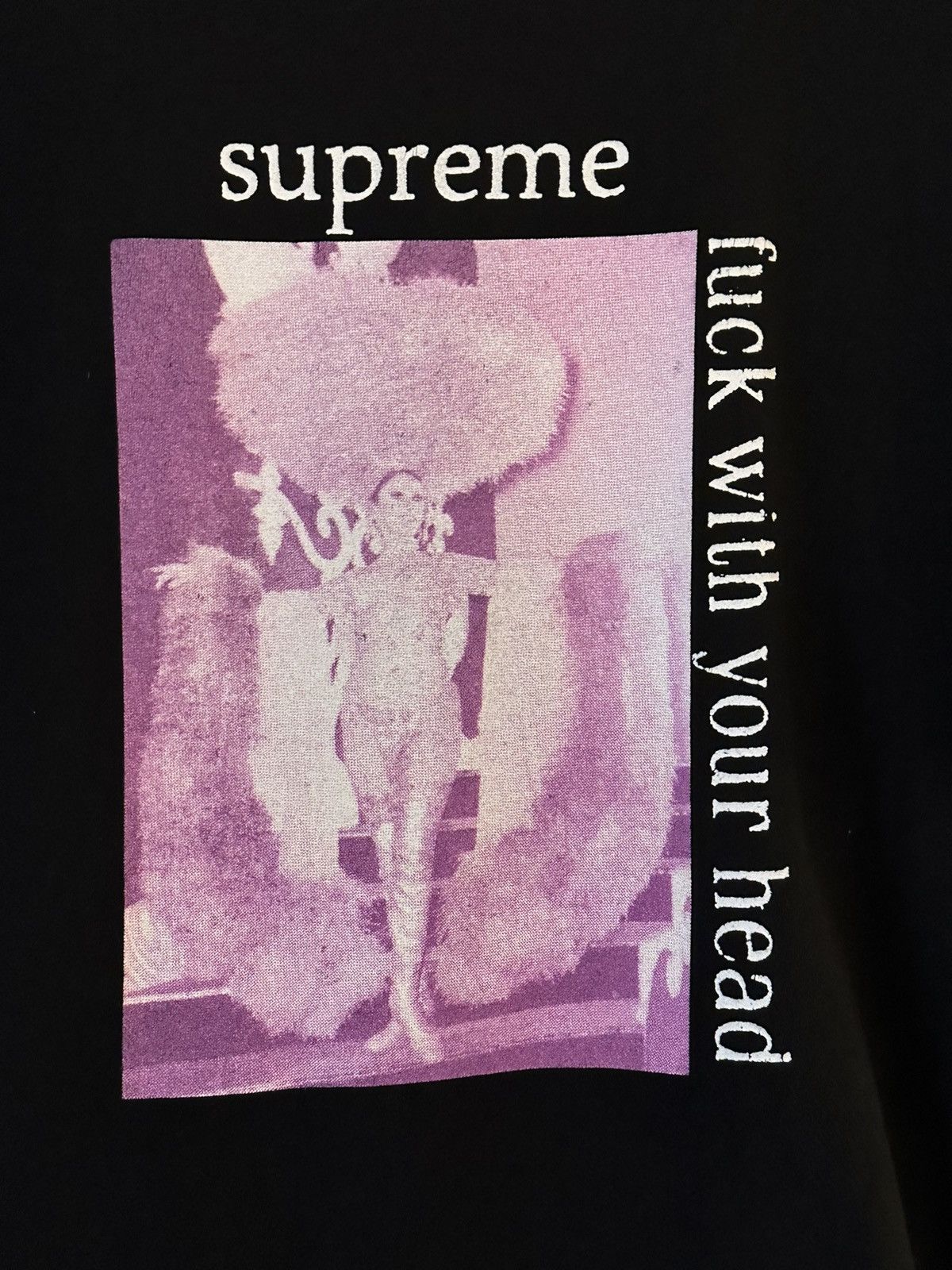 Supreme Supreme Fuck With Your Head Tee Size US M / EU 48-50 / 2 - 2 Thumbnail