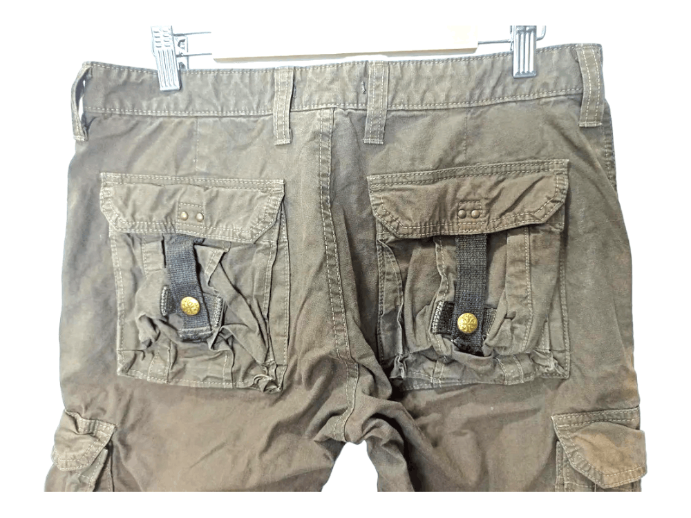 Surplus Research SURPLUS Mud Wash Tactical Cargo Pants Size US 30 / EU 46 - 19 Thumbnail