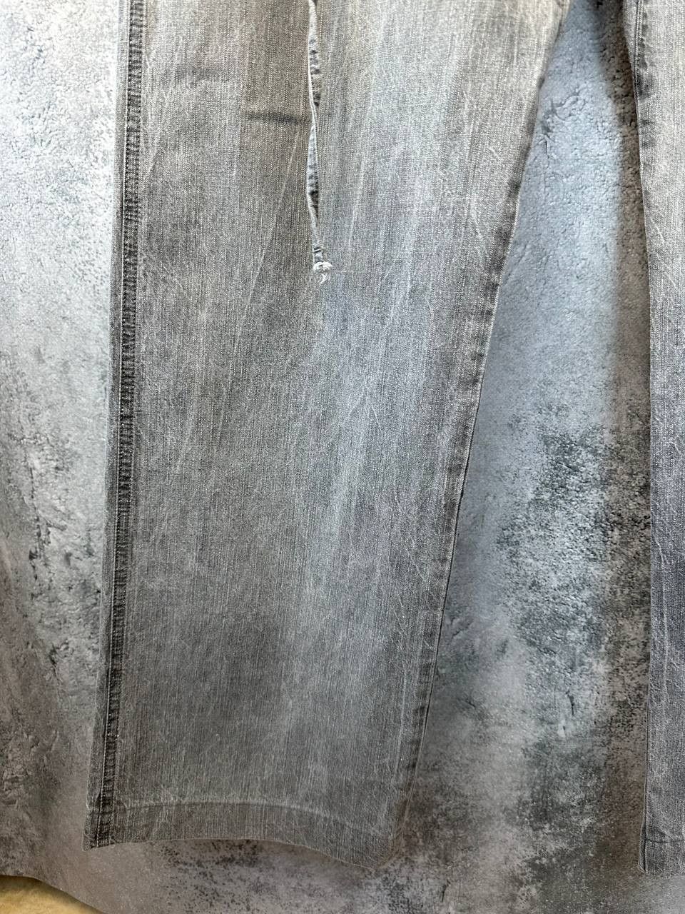 Diesel × Vintage Diesel Relaxed Fit Washed Grey Pants Belt Detail Vintage Size US 32 / EU 48 - 12 Thumbnail