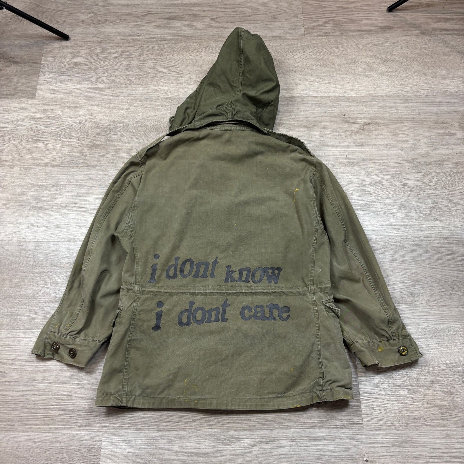 Vintage Rare VTG M43 Field Jacket Hooded WW2 Reworked Men's 34S Size US S / EU 44-46 / 1 - 3 Thumbnail