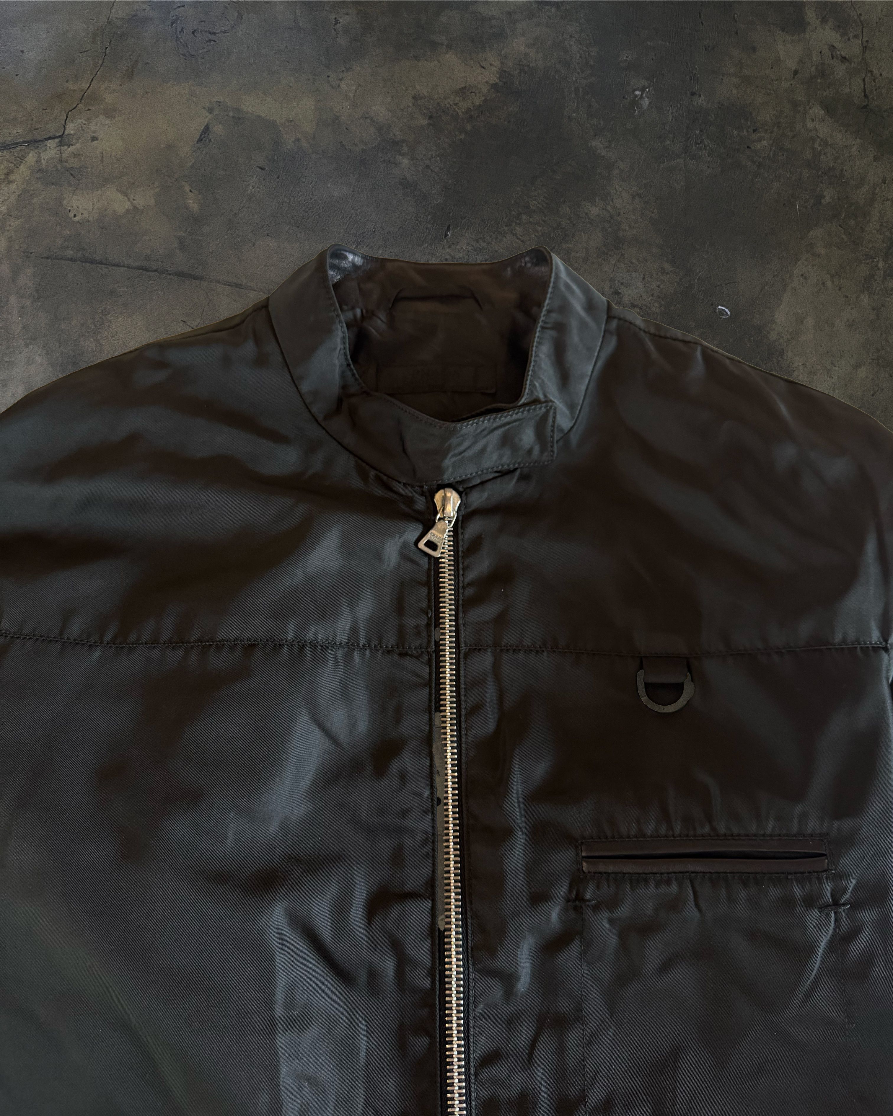 Prada PRADA SS2003 ZIP UP NYLON BLOUSON JACKET Size US XXS / EU 40 - 2 Thumbnail