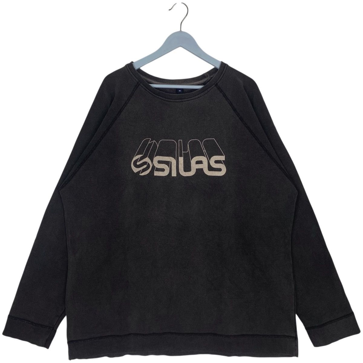 Vintage Vintage 90s Japanese Streetwear Silas Sweatshirt Size XL Size US XL / EU 56 / 4 - 1 Thumbnail