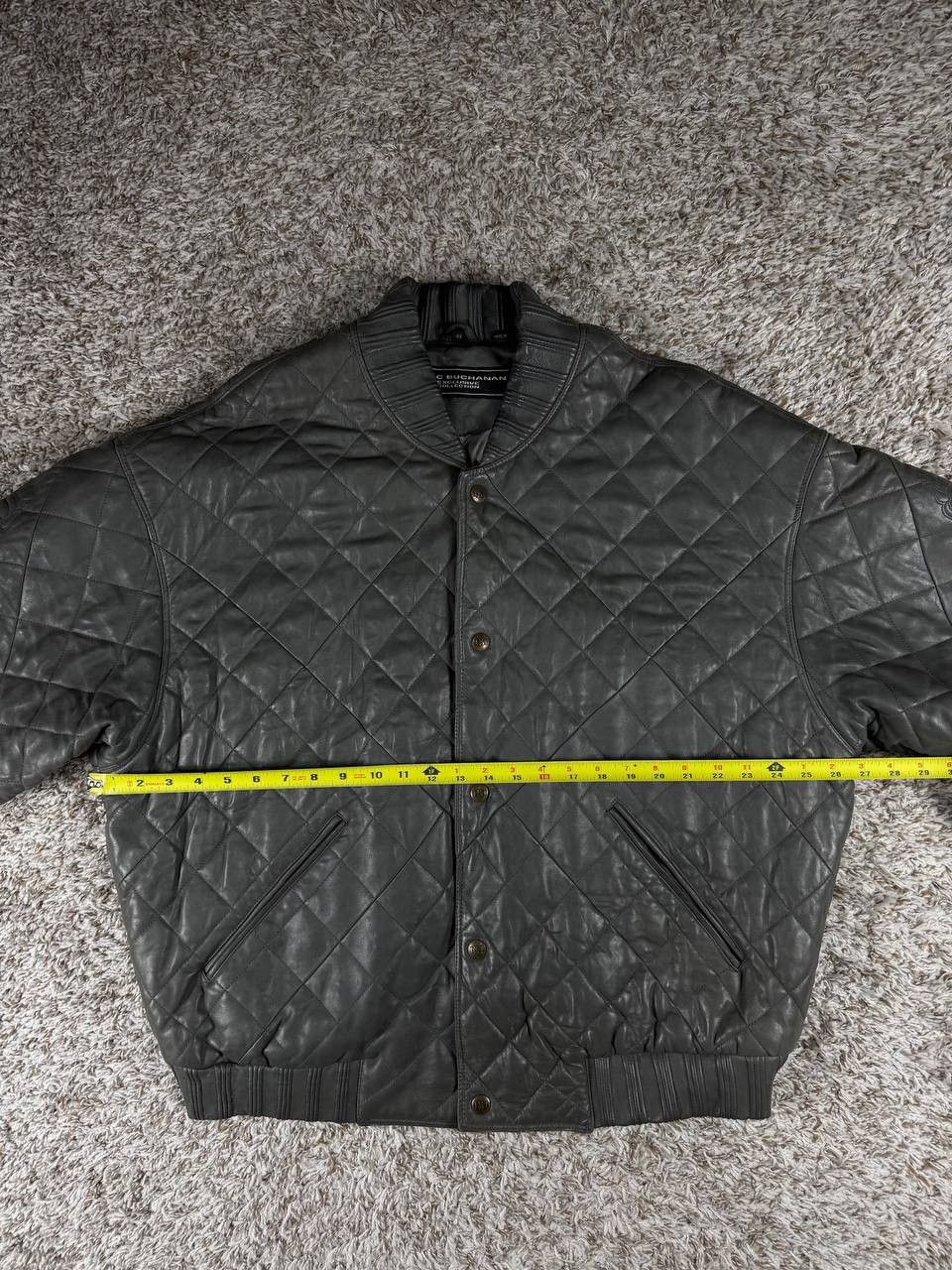 Marc Buchanan Vintage Marc Buchanan Leather Jacket Quilted Bomber Snap Size US M / EU 48-50 / 2 - 6 Thumbnail