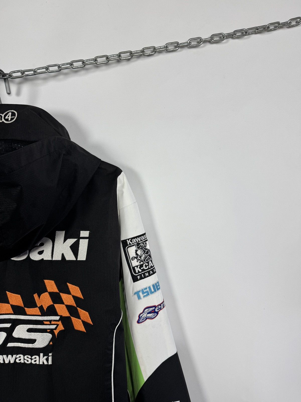 Vintage Men’s Vintage Colchester Kawasaki Racing Jacket MSS XL Size US XL / EU 56 / 4 - 14 Thumbnail