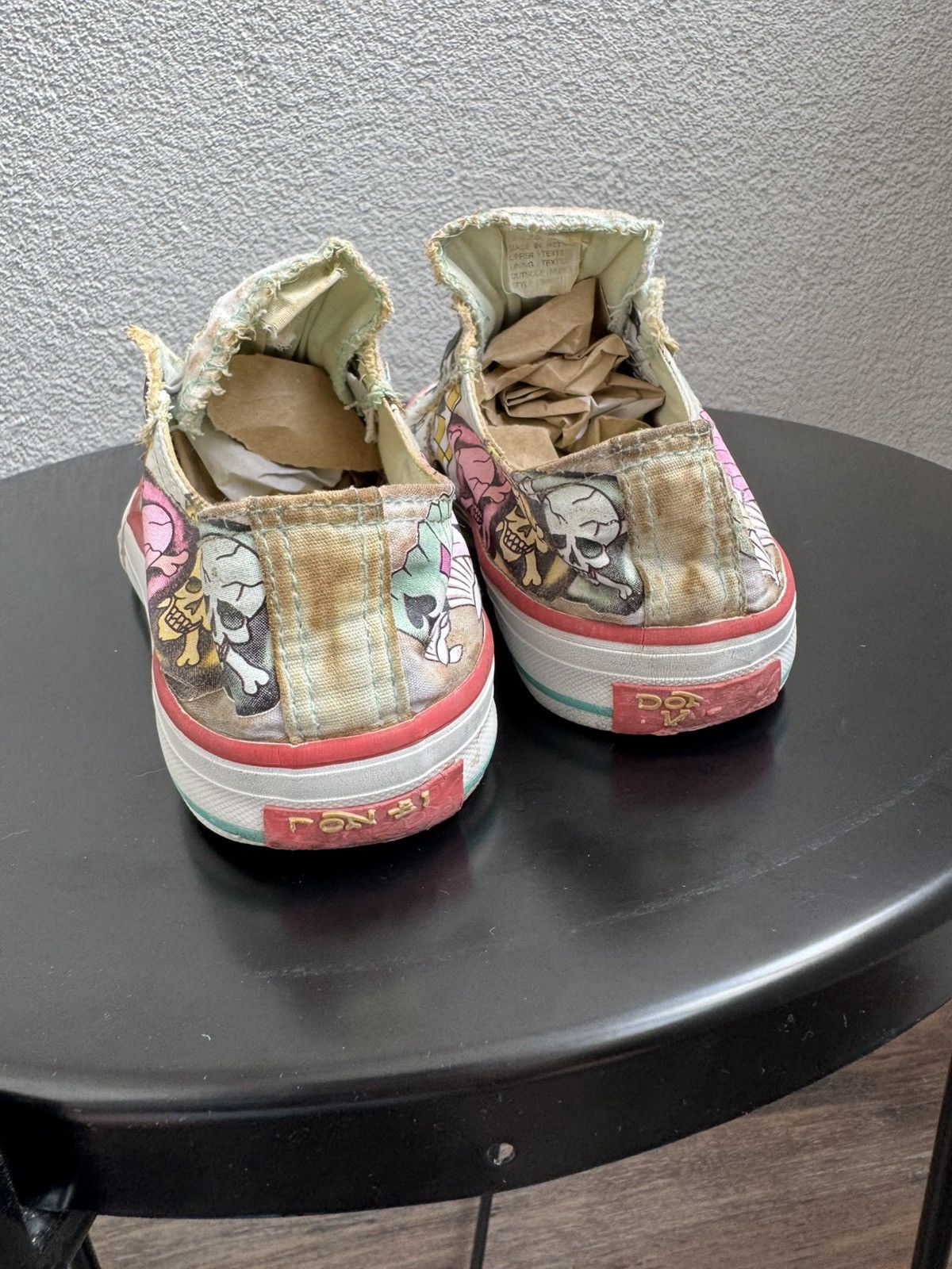Ed Hardy Ed Hardy Sneakers Tattoo Print Slip-On Size US 6 / IT 36 - 6 Thumbnail