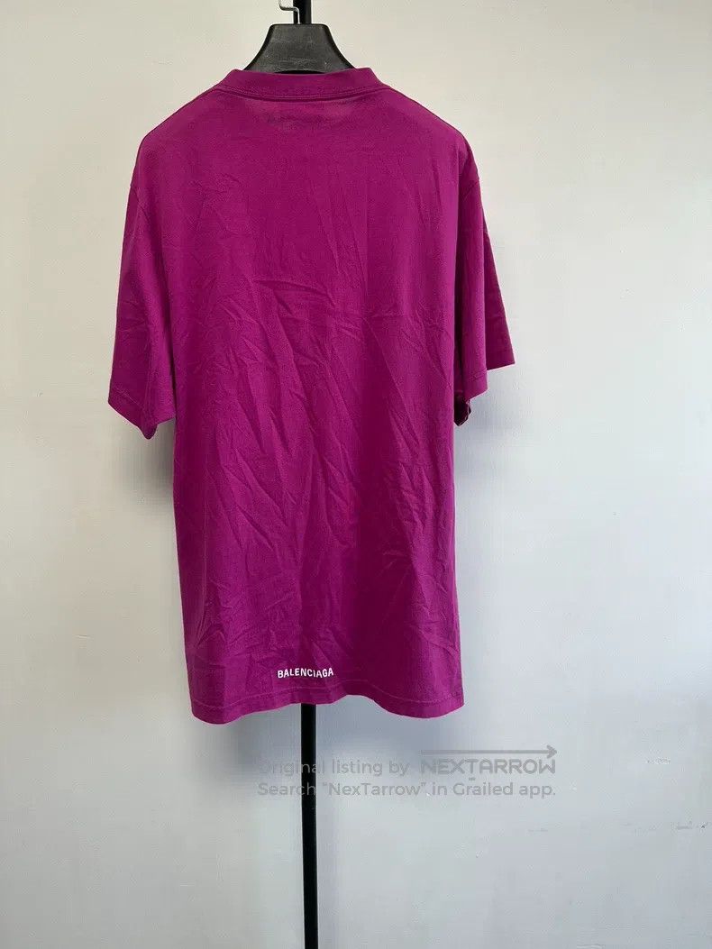 Balenciaga Balenciaga Solid Color Crew Neck Cotton Short Sleeve Size US S / EU 44-46 / 1 - 2 Thumbnail