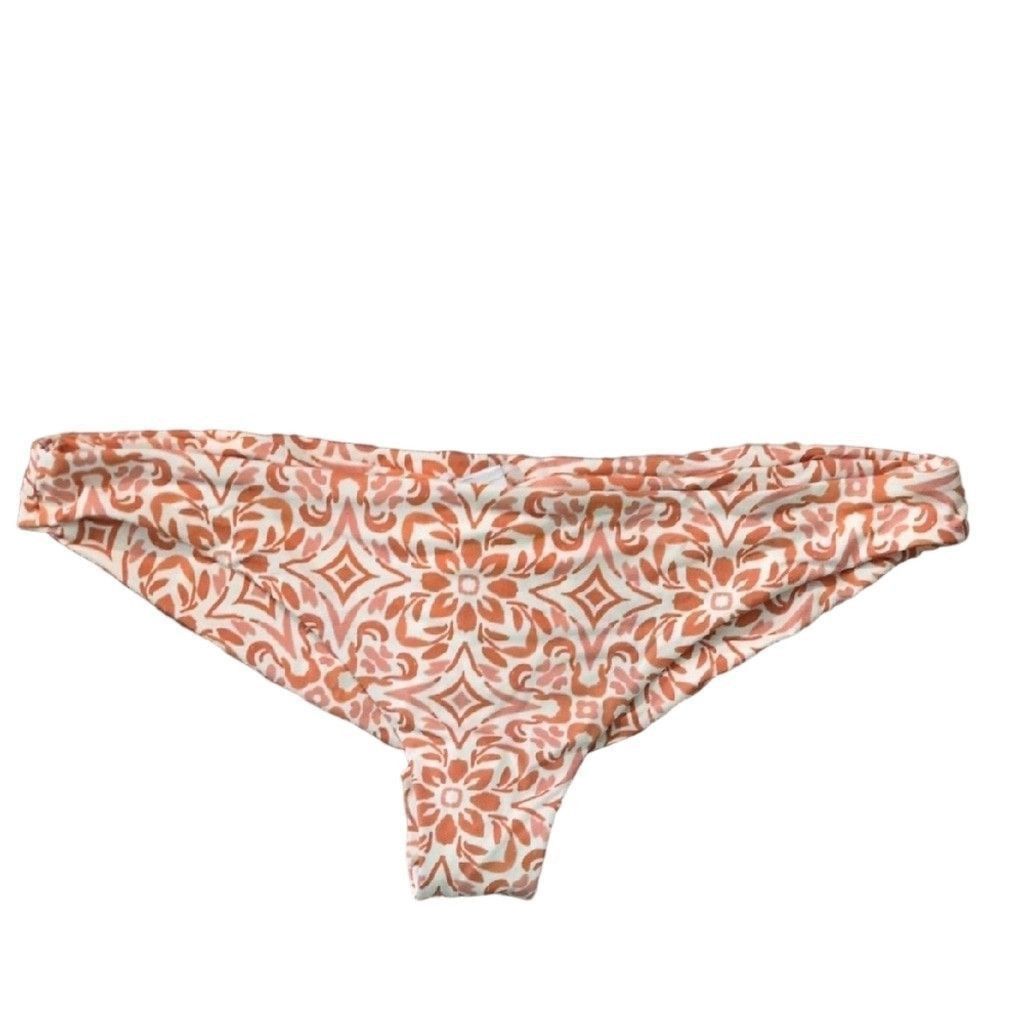 Other Roxy Fresco Tile Cheeky Swim Bottoms Size Large Size ONE SIZE - 1 Thumbnail