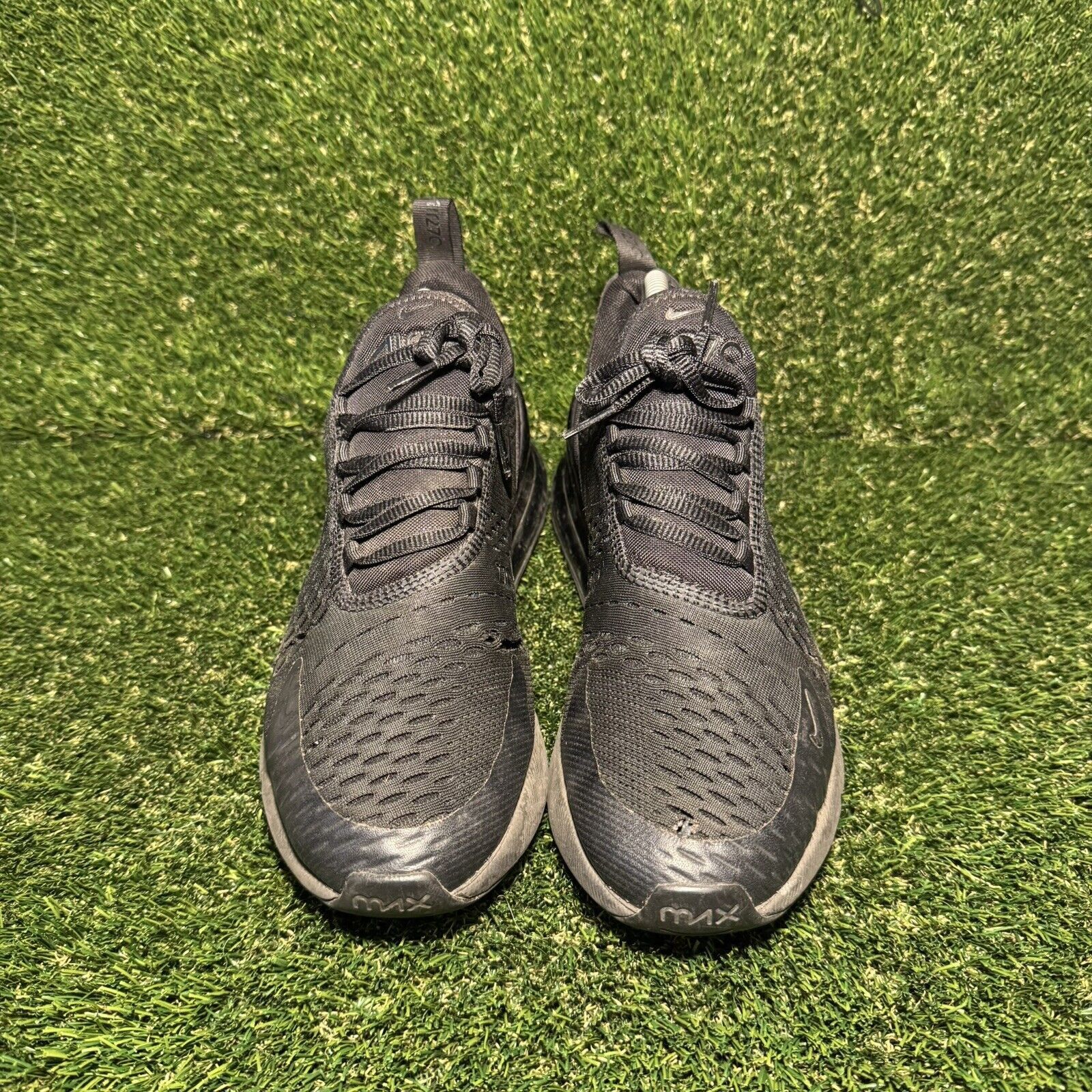 Nike Size 7 (GS) - Nike Air Max 270 Low Triple Black Size US 7 / EU 40 - 2 Thumbnail