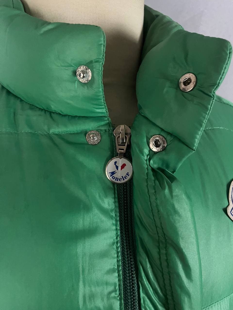 Moncler Moncler Down Vest Grenoble Vest Green Vintage Size US S / EU 44-46 / 1 - 13 Thumbnail