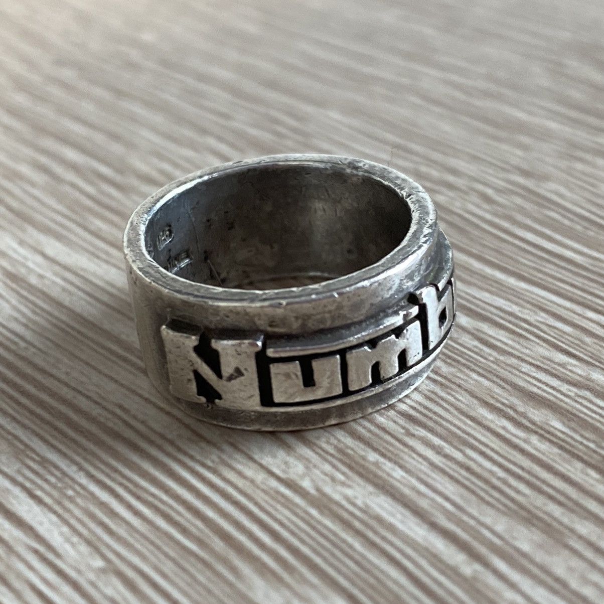 Number (N)ine Early-Era “Number” Ring – Silver